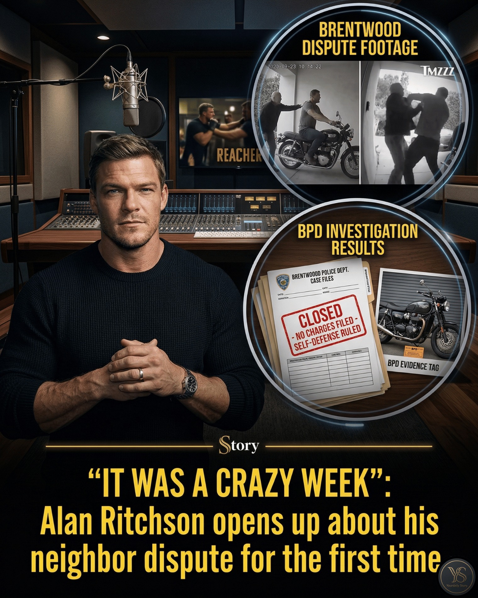 “It was a crazy week”: Alan Ritchson opens up about his neighbor dispute for the first time.