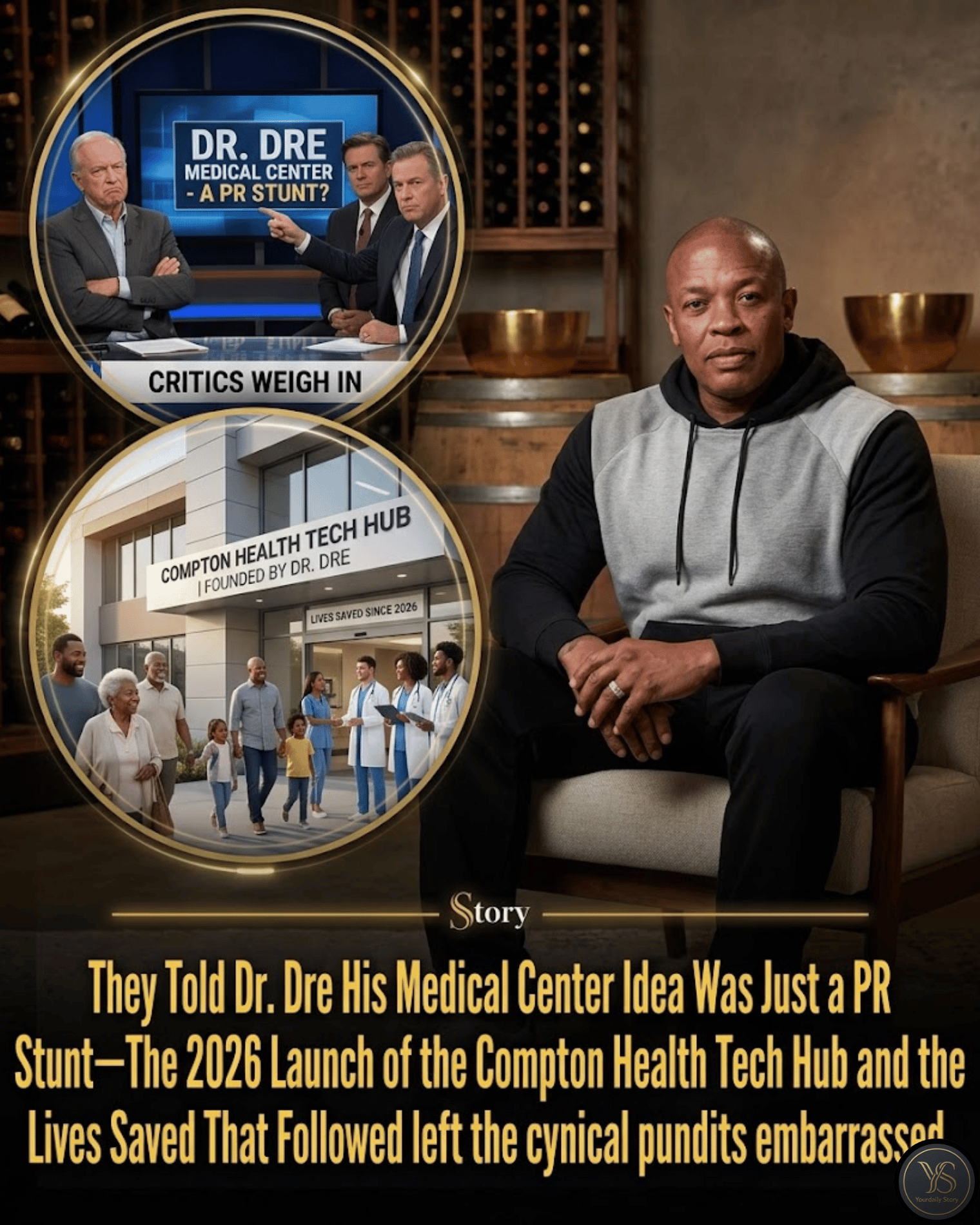 They Told Dr. Dre His Medical Center Idea Was Just a PR Stunt—The 2026 Launch of the Compton Health Tech Hub and the Lives Saved That Followed left the cynical pundits embarrassed.