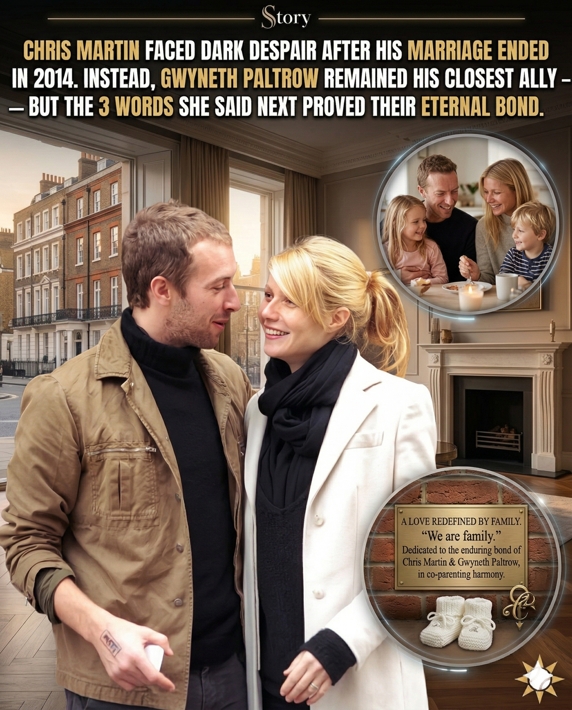 Chris Martin Faced Dark Despair After His Marriage Ended In 2014. Instead, Gwyneth Paltrow Remained His Closest Ally — But The 3 Words She Said Next Proved Their Eternal Bond.