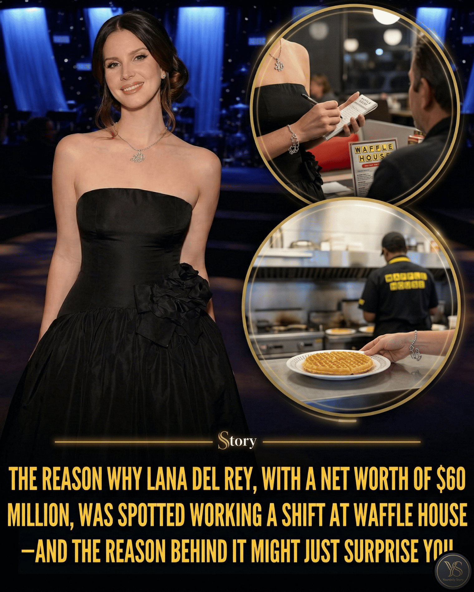 The Reason Why Lana Del Rey, With a Net Worth of $60 Million, Was Spotted Working a Shift at Waffle House—And the Reason Behind It Might Just Surprise You