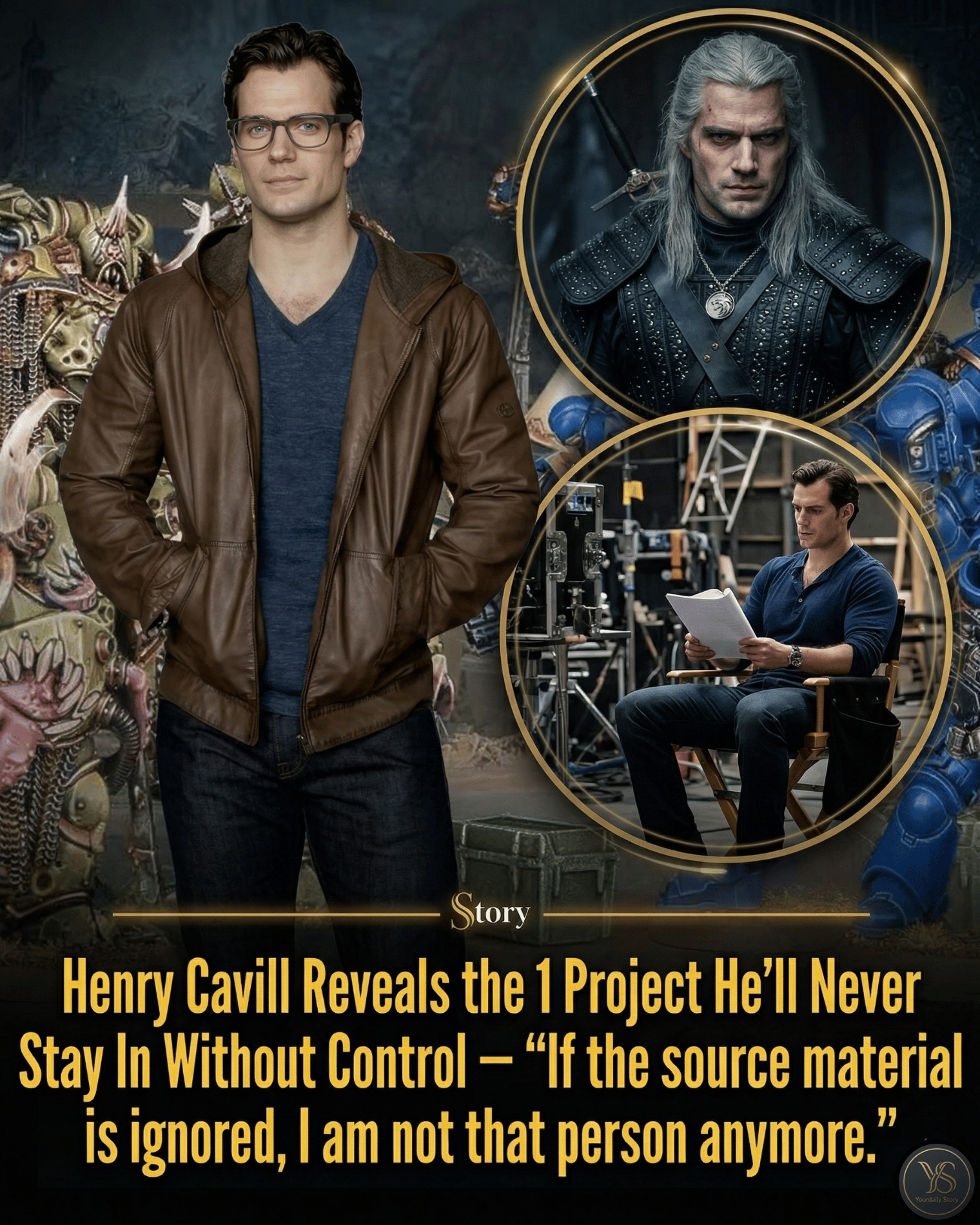 Henry Cavill Reveals the 1 Project He’ll Never Stay In Without Control — “If the source material is ignored, I am not that person anymore.”