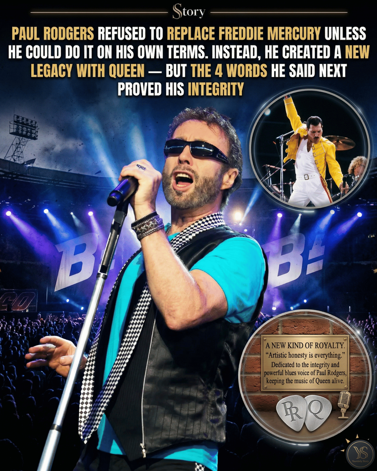 Paul Rodgers Refused To Replace Freddie Mercury Unless He Could Do It On His Own Terms. Instead, He Created A New Legacy With Queen — But The 4 Words He Said Next Proved His Integrity