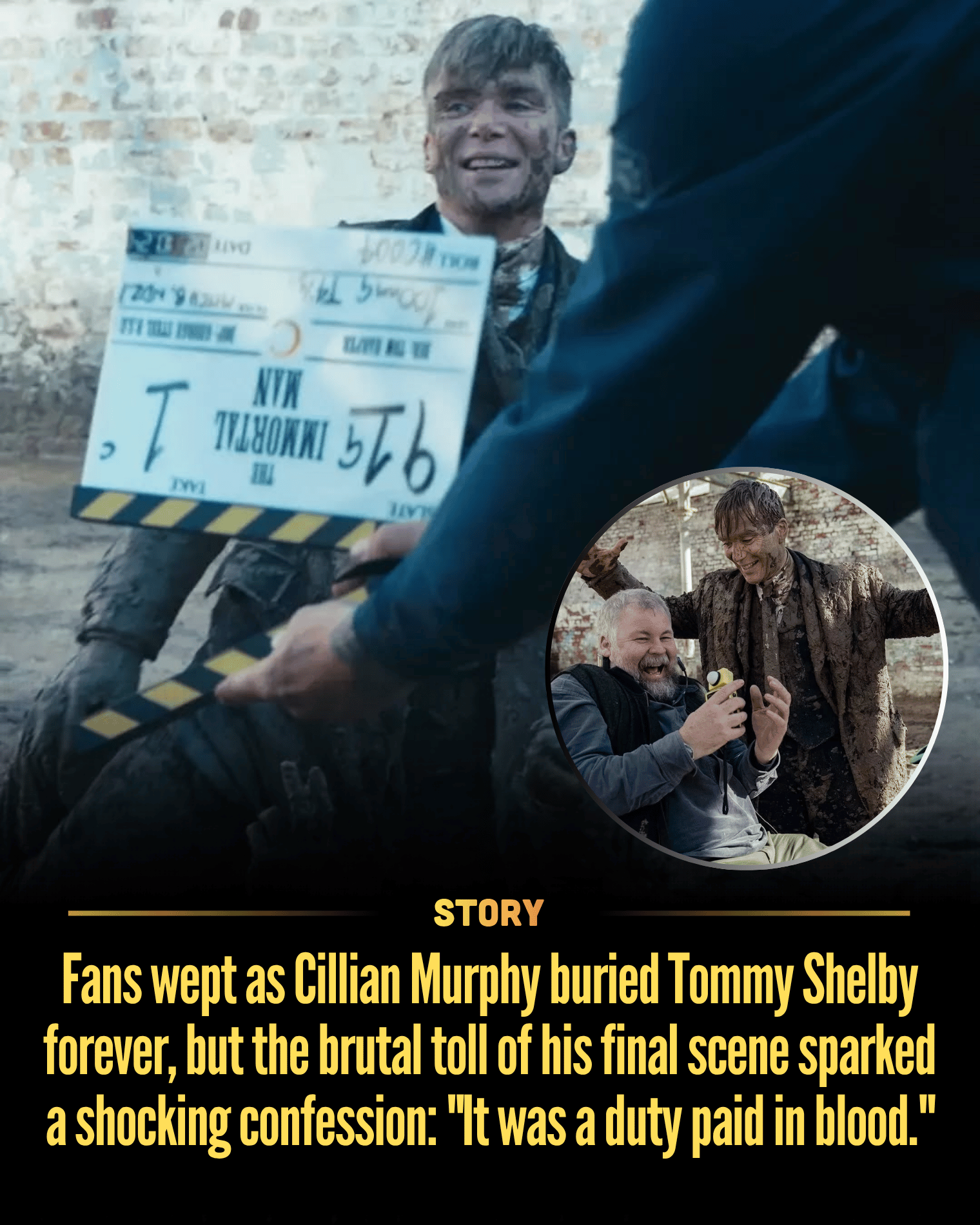 Fans wept as Cillian Murphy buried Tommy Shelby forever, but the brutal toll of his final scene sparked a shocking confession: “It was a duty paid in blood.”