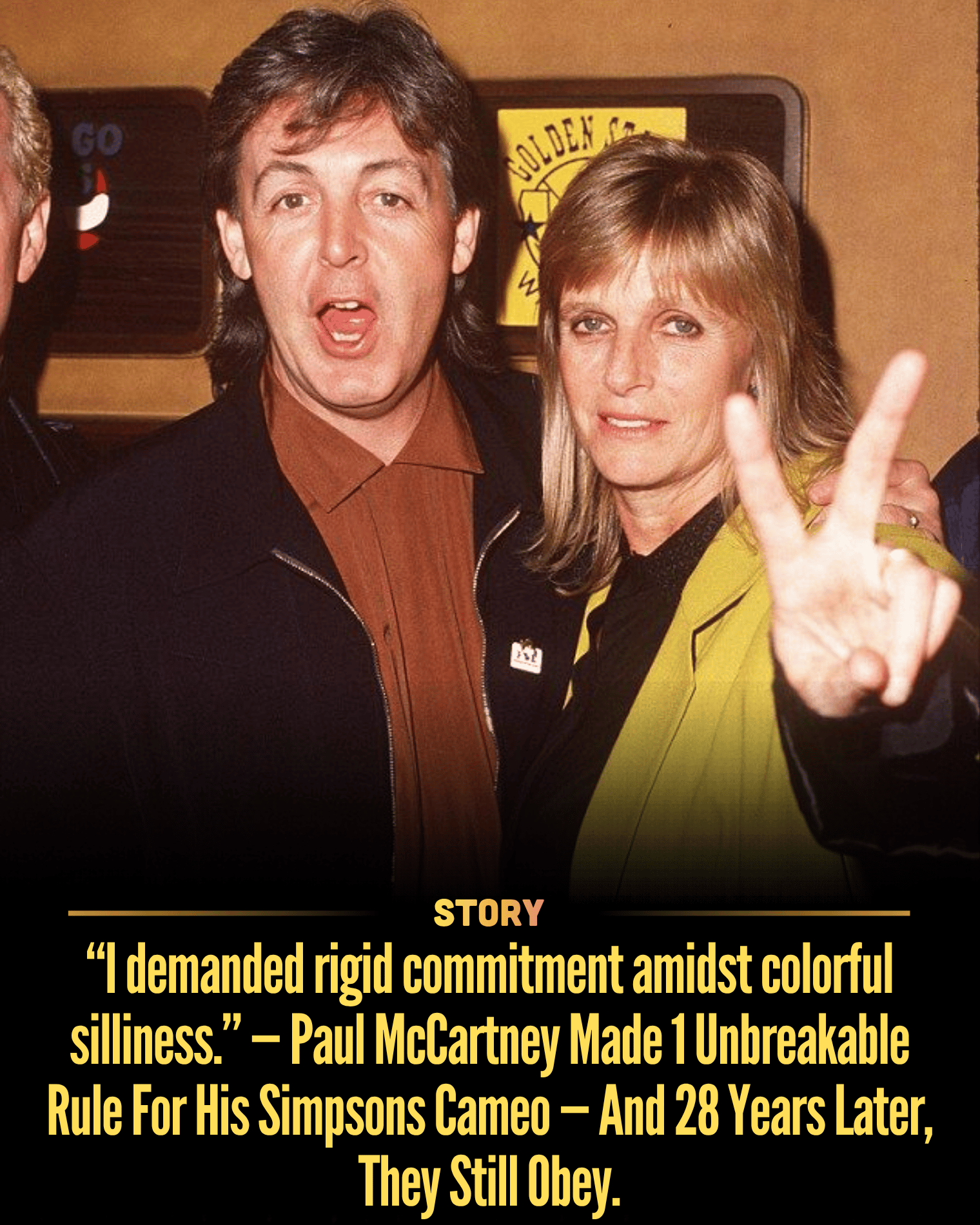 “I demanded rigid commitment amidst colorful silliness.” — Paul McCartney Made 1 Unbreakable Rule For His Simpsons Cameo — And 28 Years Later, They Still Obey.