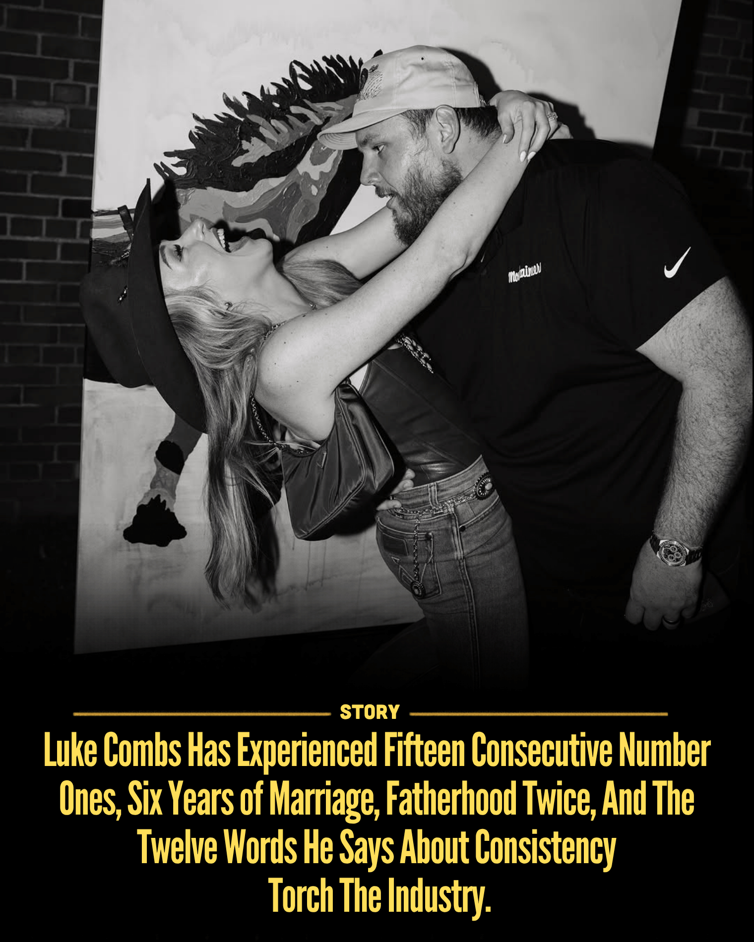 Luke Combs Has Experienced Fifteen Consecutive Number Ones, Six Years of Marriage, Fatherhood Twice, And The Twelve Words He Says About Consistency Torch The Industry.