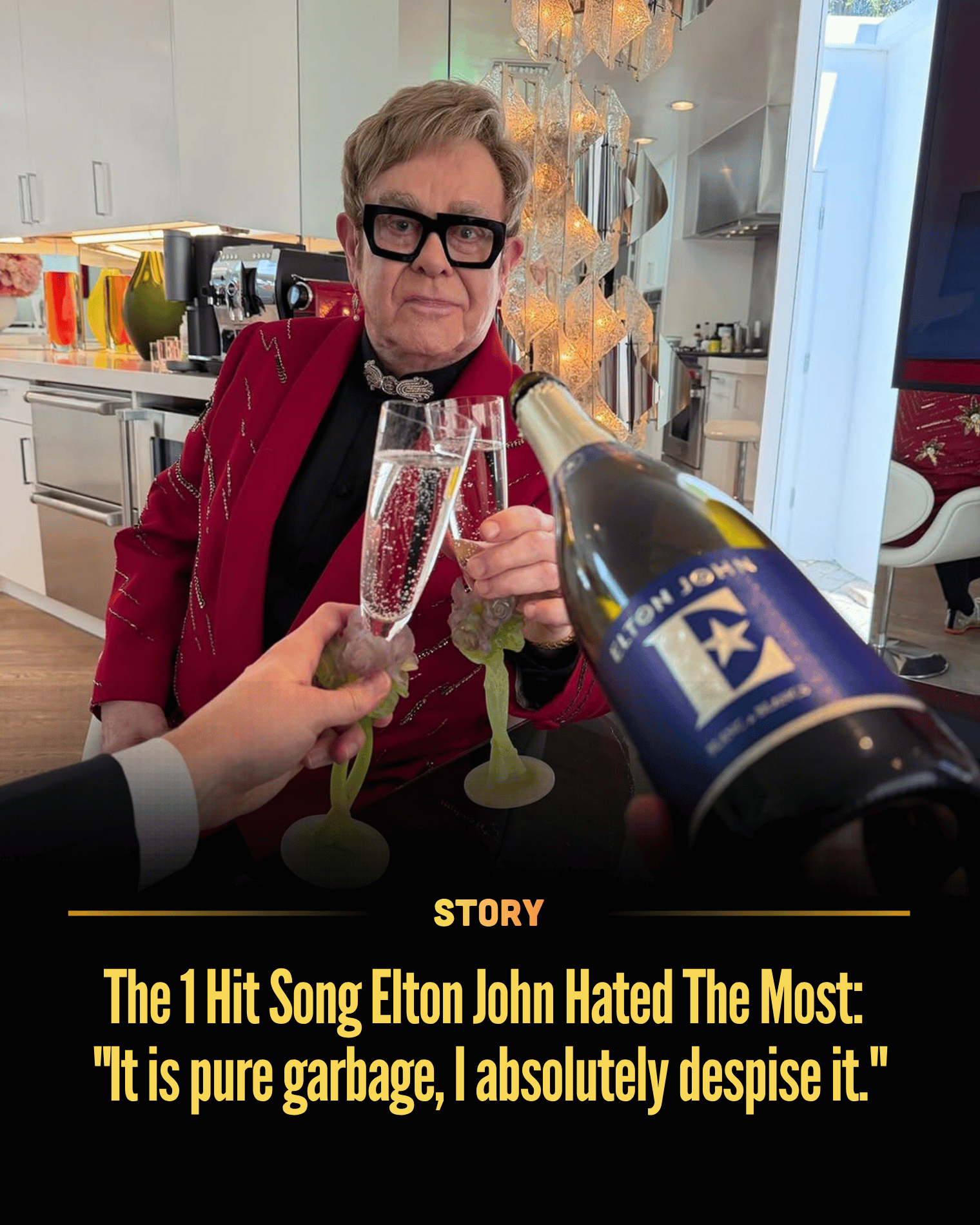 The 1 Hit Song Elton John Hated The Most: “It is pure garbage, I absolutely despise it.”