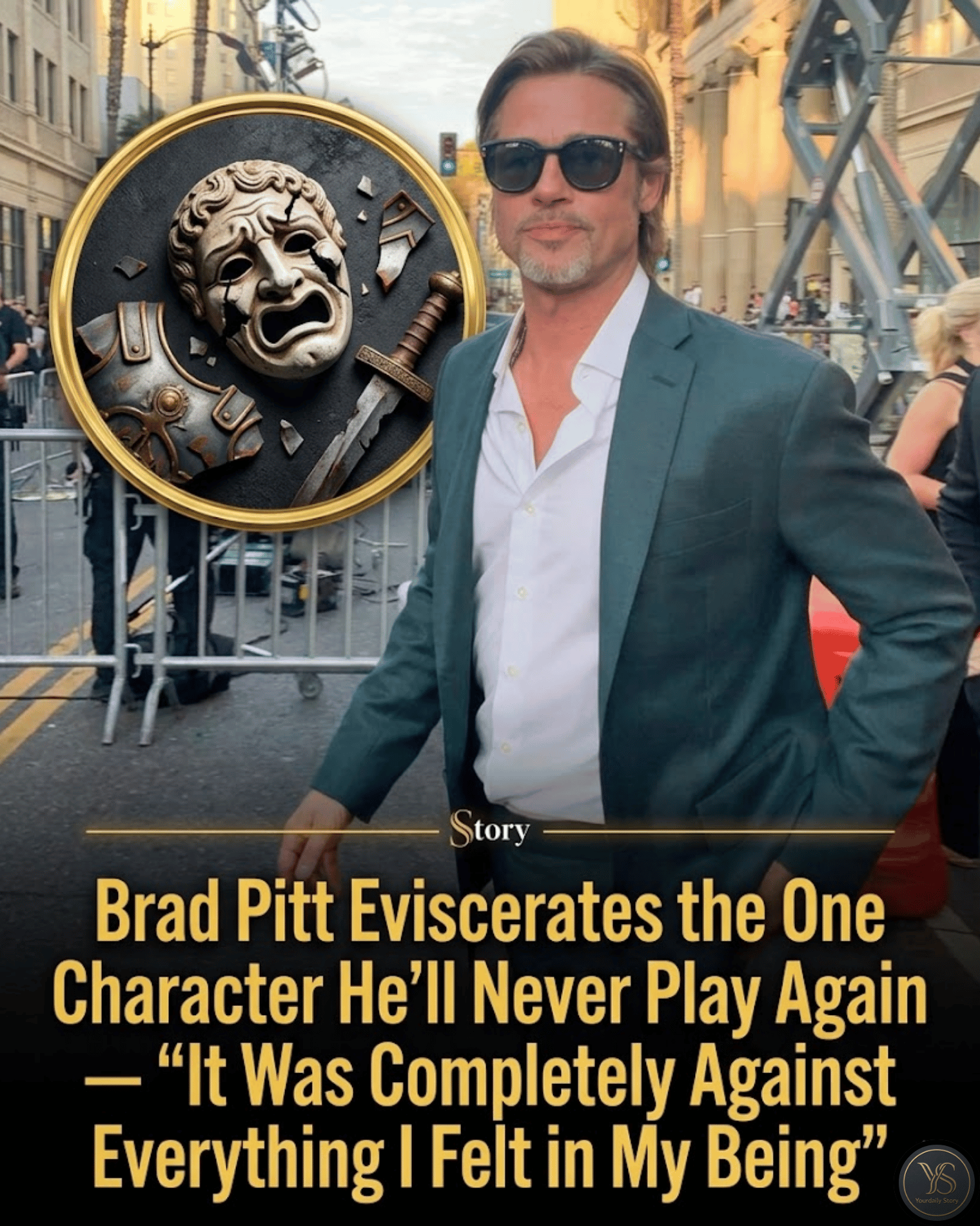Brad Pitt Eviscerates the One Character He’ll Never Play Again — “It Was Completely Against Everything I Felt in My Being”