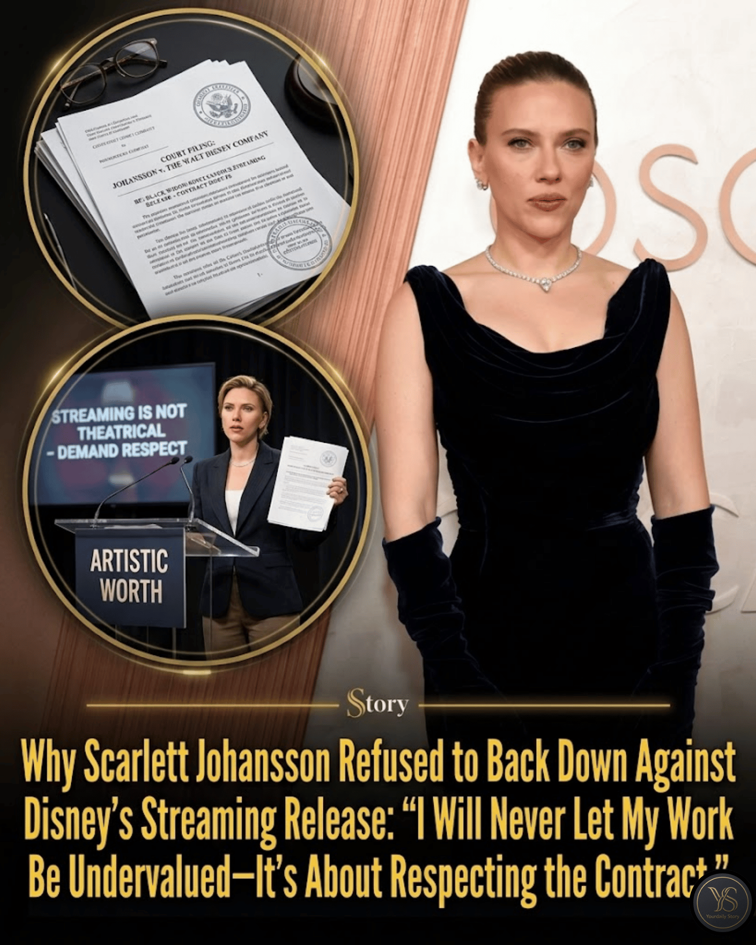 Why Scarlett Johansson Refused to Back Down Against Disney’s Streaming Release: “I Will Never Let My Work Be Undervalued—It’s About Respecting the Contract.”