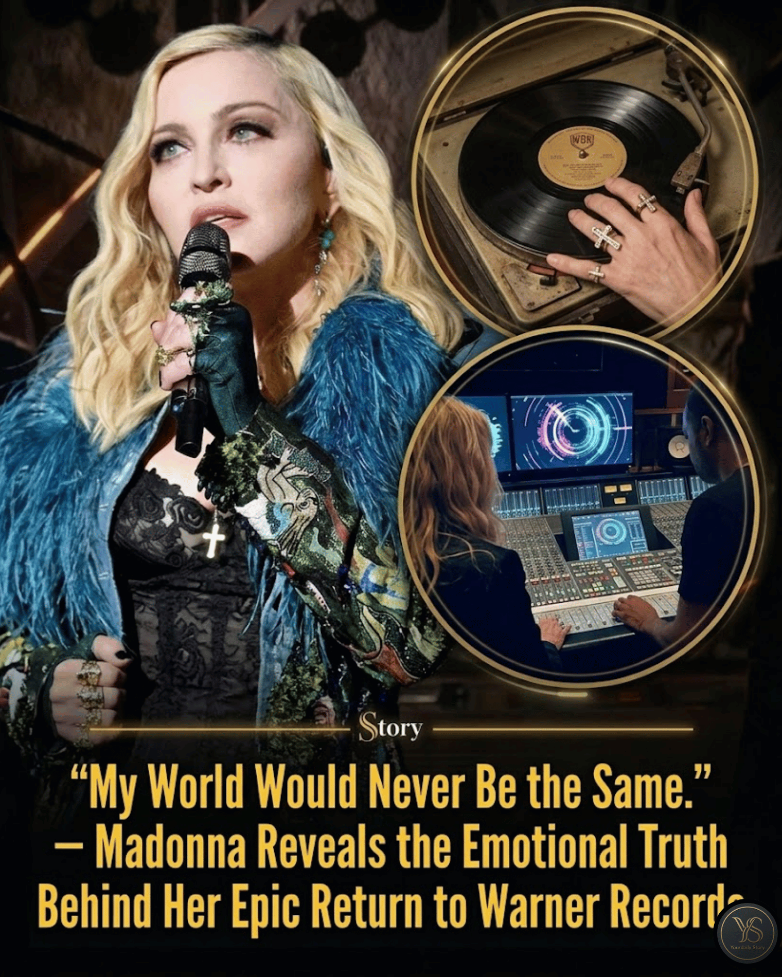 “My World Would Never Be the Same.” — Madonna Reveals the Emotional Truth Behind Her Epic Return to Warner Records.