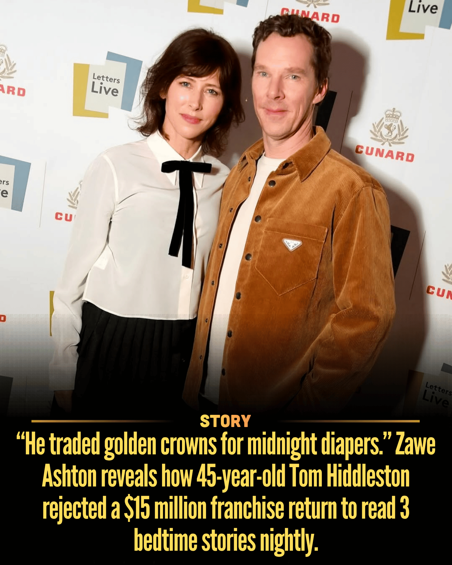 “Toxic poison choked his gentle glowing heart.” Sophie Hunter endured 49-year-old Benedict Cumberbatch chain-smoking 60 cigarettes daily to master a devastating 1920s role.