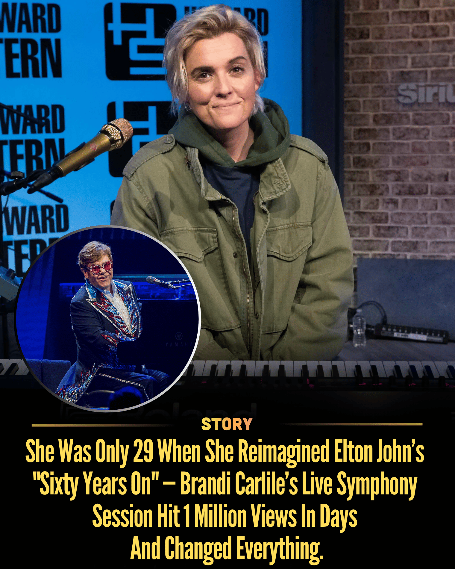 She Was Only 29 When She Reimagined Elton John’s “Sixty Years On” — Brandi Carlile’s Live Symphony Session Hit 1 Million Views In Days And Changed Everything.