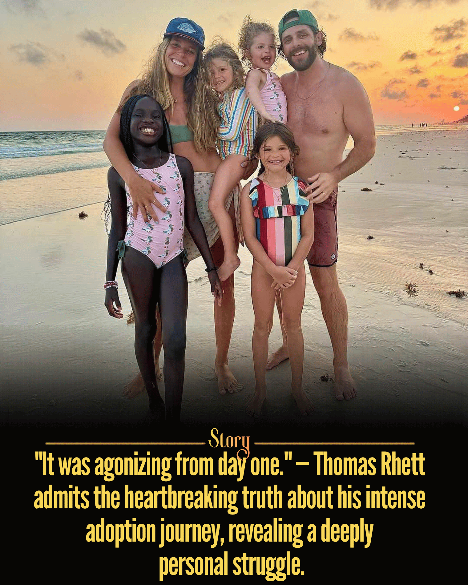 “It was agonizing from day one.” — Thomas Rhett admits the heartbreaking truth about his intense adoption journey, revealing a deeply personal struggle.