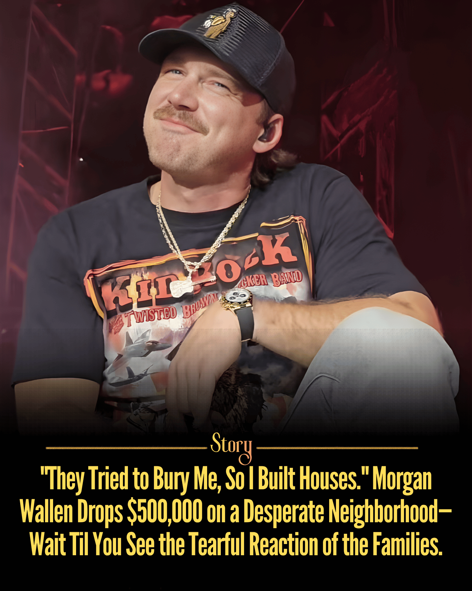 “They Tried to Bury Me, So I Built Houses.” Morgan Wallen Drops $500,000 on a Desperate Neighborhood—Wait Til You See the Tearful Reaction of the Families.
