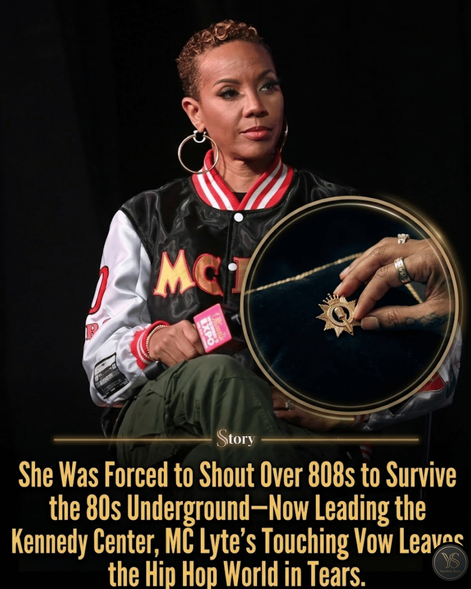 She Was Forced to Shout Over 808s to Survive the 80s Underground—Now Leading the Kennedy Center, MC Lyte’s Touching Vow Leaves the Hip Hop World in Tears.