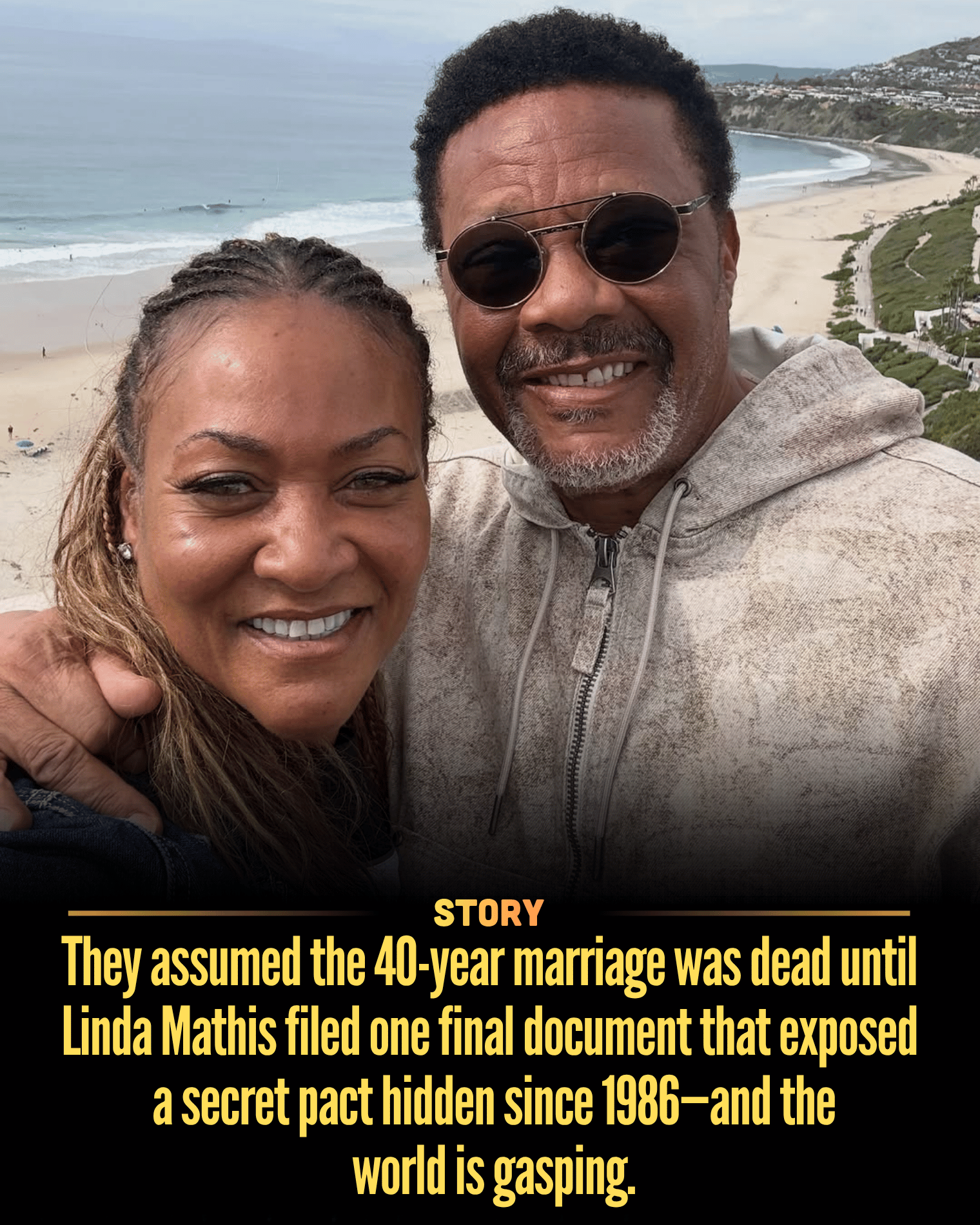 They assumed the 40-year marriage was dead until Linda Mathis filed one final document that exposed a secret pact hidden since 1986—and the world is gasping.
