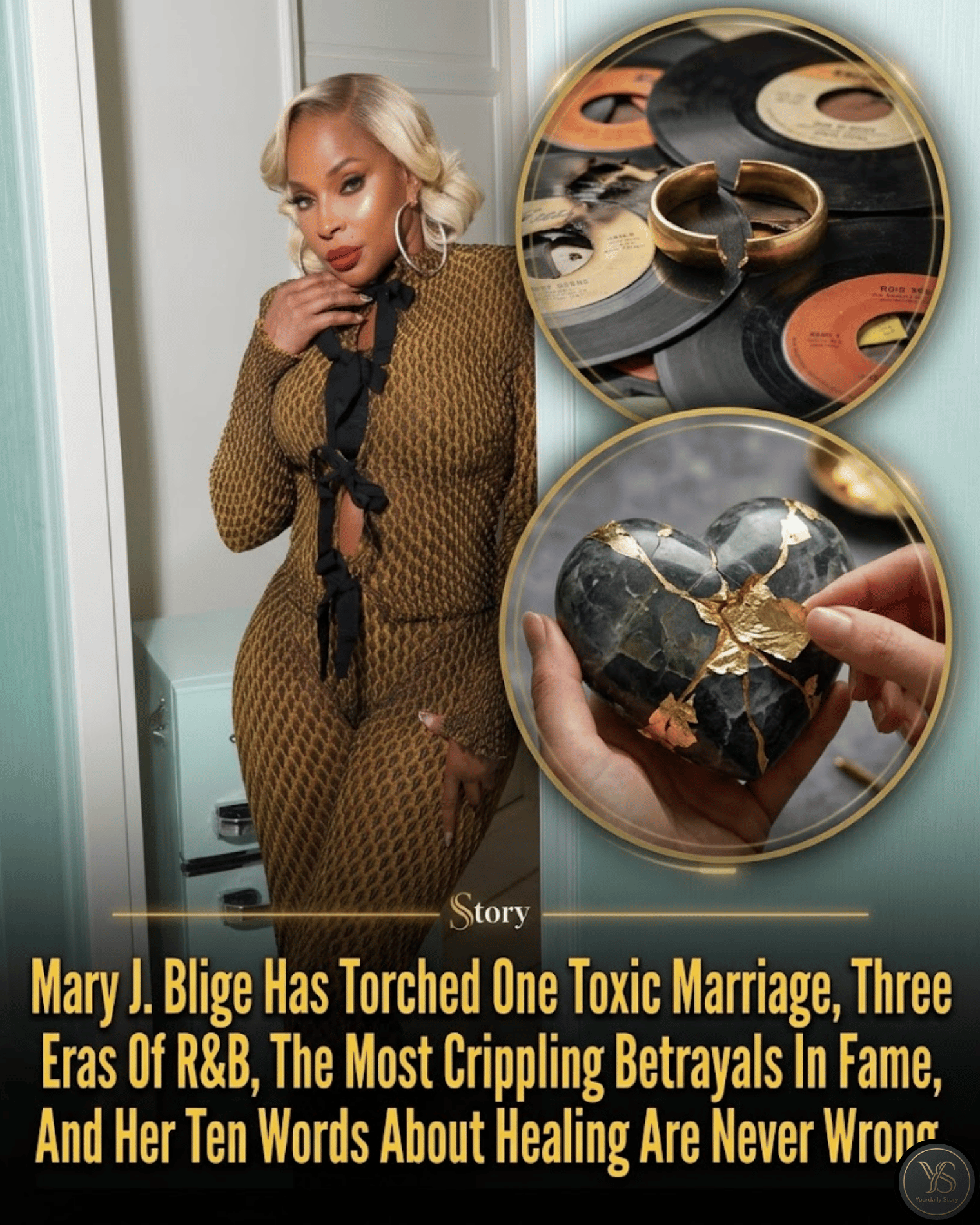 Mary J. Blige Has Torched One Toxic Marriage, Three Eras Of R&B, The Most Crippling Betrayals In Fame, And Her Ten Words About Healing Are Never Wrong.