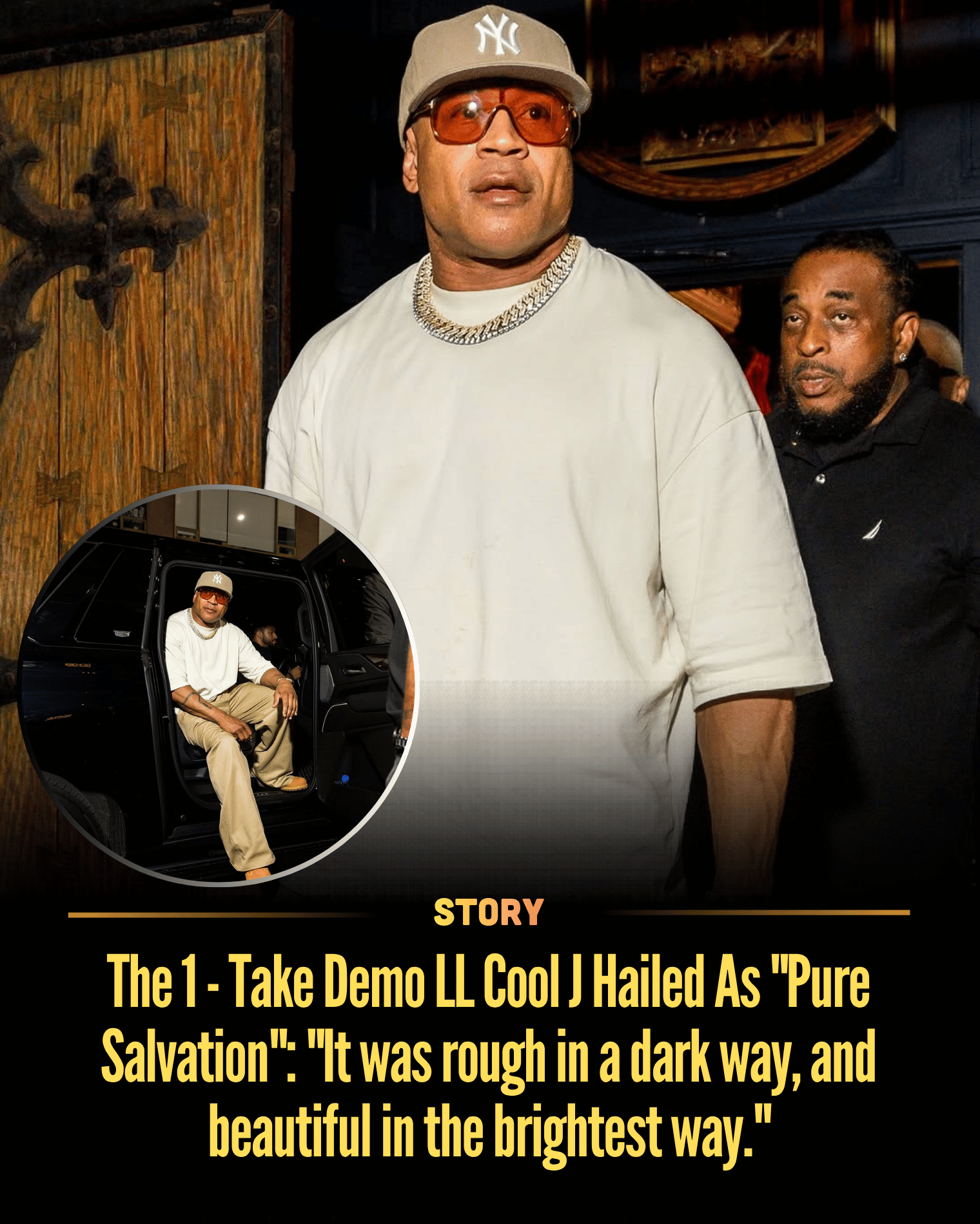 The 1-Take Demo LL Cool J Hailed As “Pure Salvation”: “It was rough in a dark way, and beautiful in the brightest way.”
