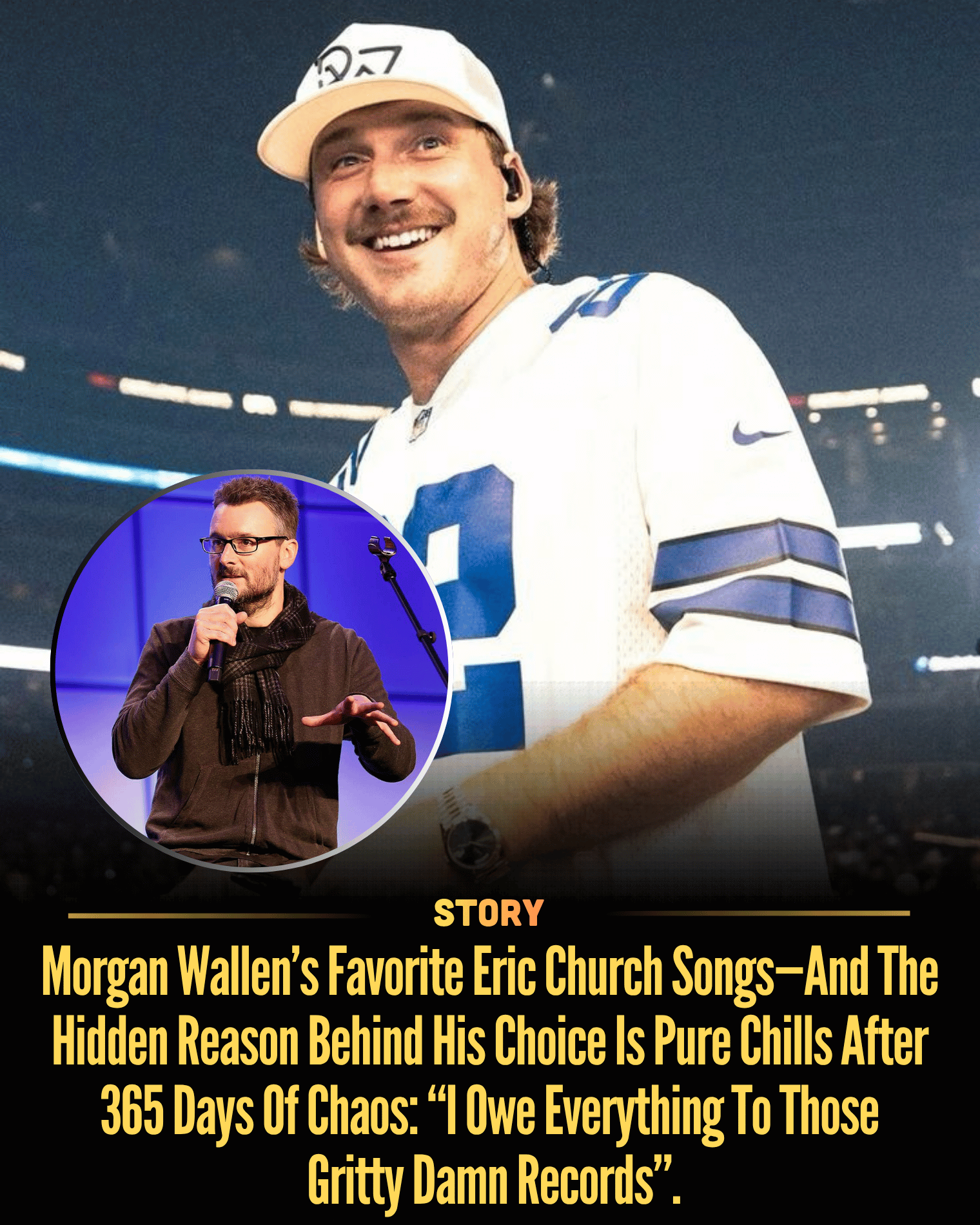 Morgan Wallen’s Favorite Eric Church Songs—And The Hidden Reason Behind His Choice Is Pure Chills After 365 Days Of Chaos: “I Owe Everything To Those Gritty Damn Records”.