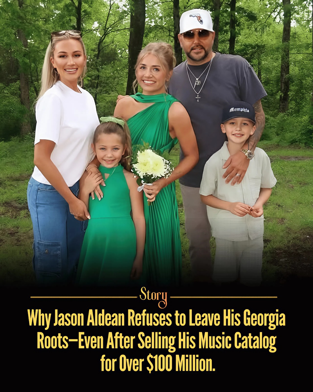 Why Jason Aldean Refuses to Leave His Georgia Roots—Even After Selling His Music Catalog for Over $100 Million.