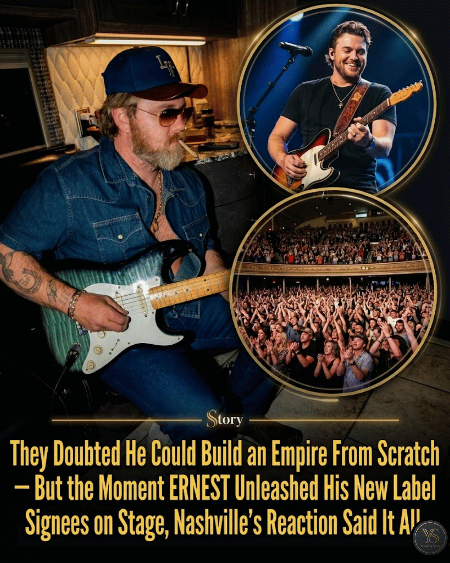 They Doubted He Could Build an Empire From Scratch — But the Moment ERNEST Unleashed His New Label Signees on Stage, Nashville’s Reaction Said It All.