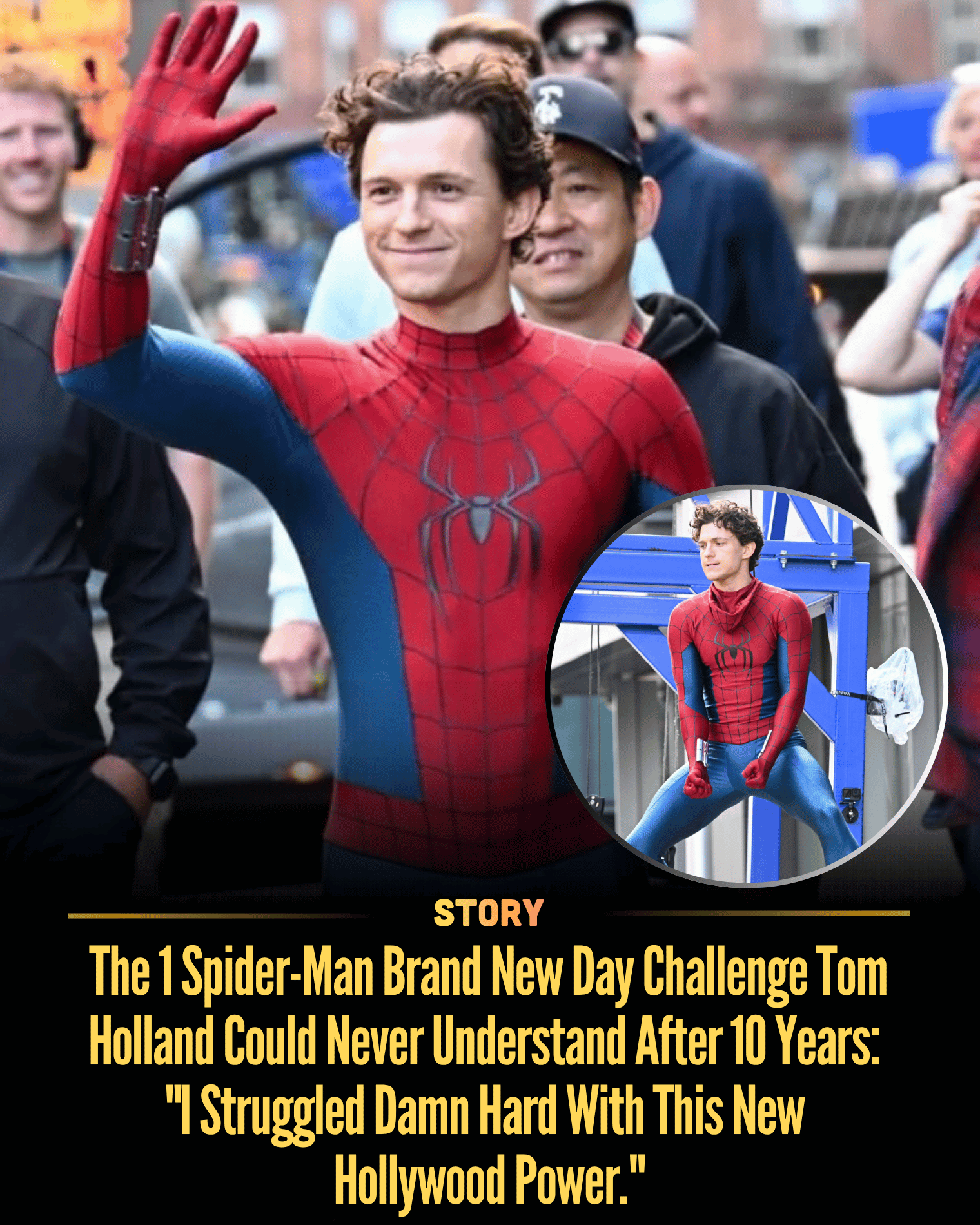 The 1 Spider-Man Brand New Day Challenge Tom Holland Could Never Understand After 10 Years: “I Struggled Damn Hard With This New Hollywood Power.”