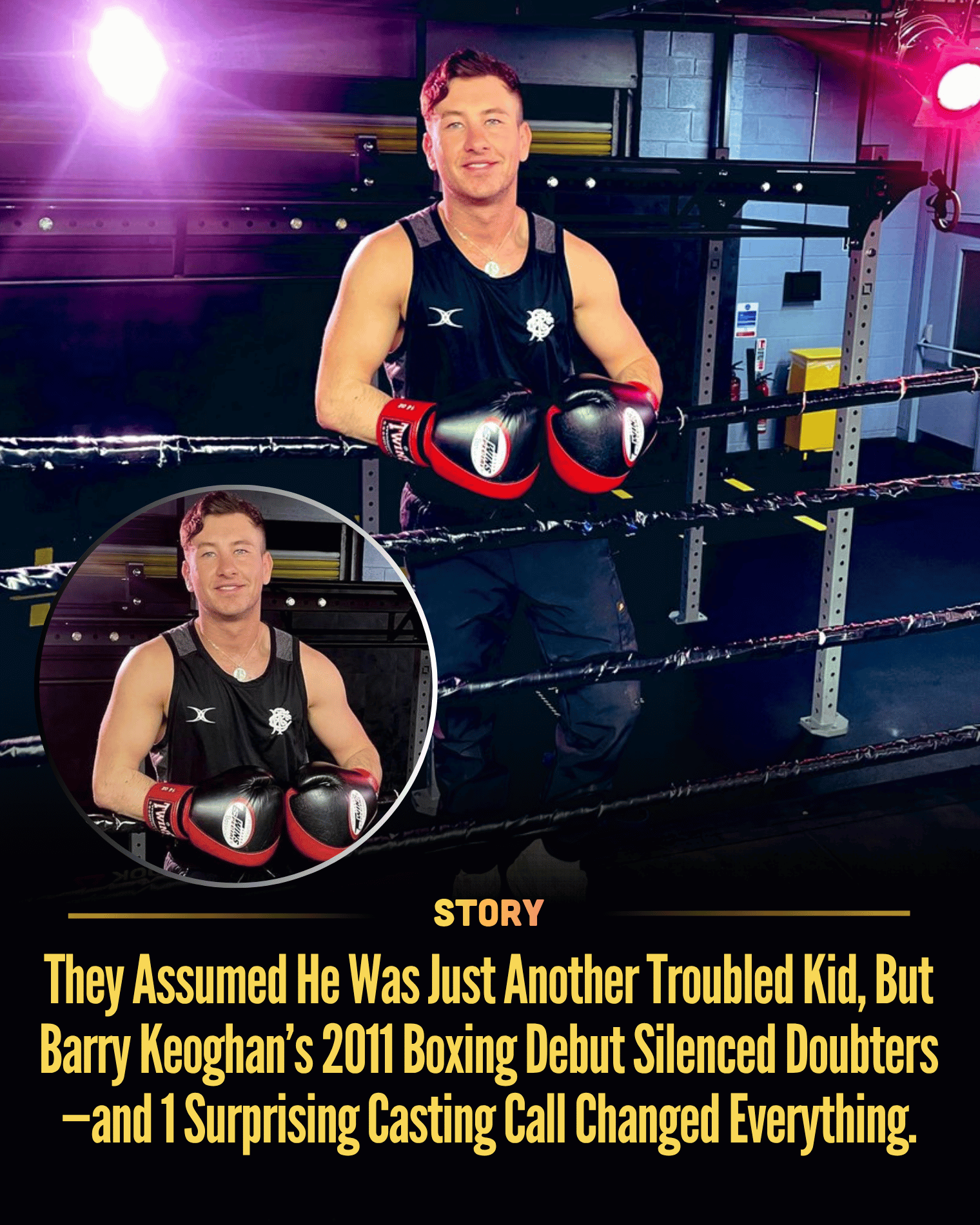 They Assumed He Was Just Another Troubled Kid, But Barry Keoghan’s 2011 Boxing Debut Silenced Doubters—and 1 Surprising Casting Call Changed Everything.