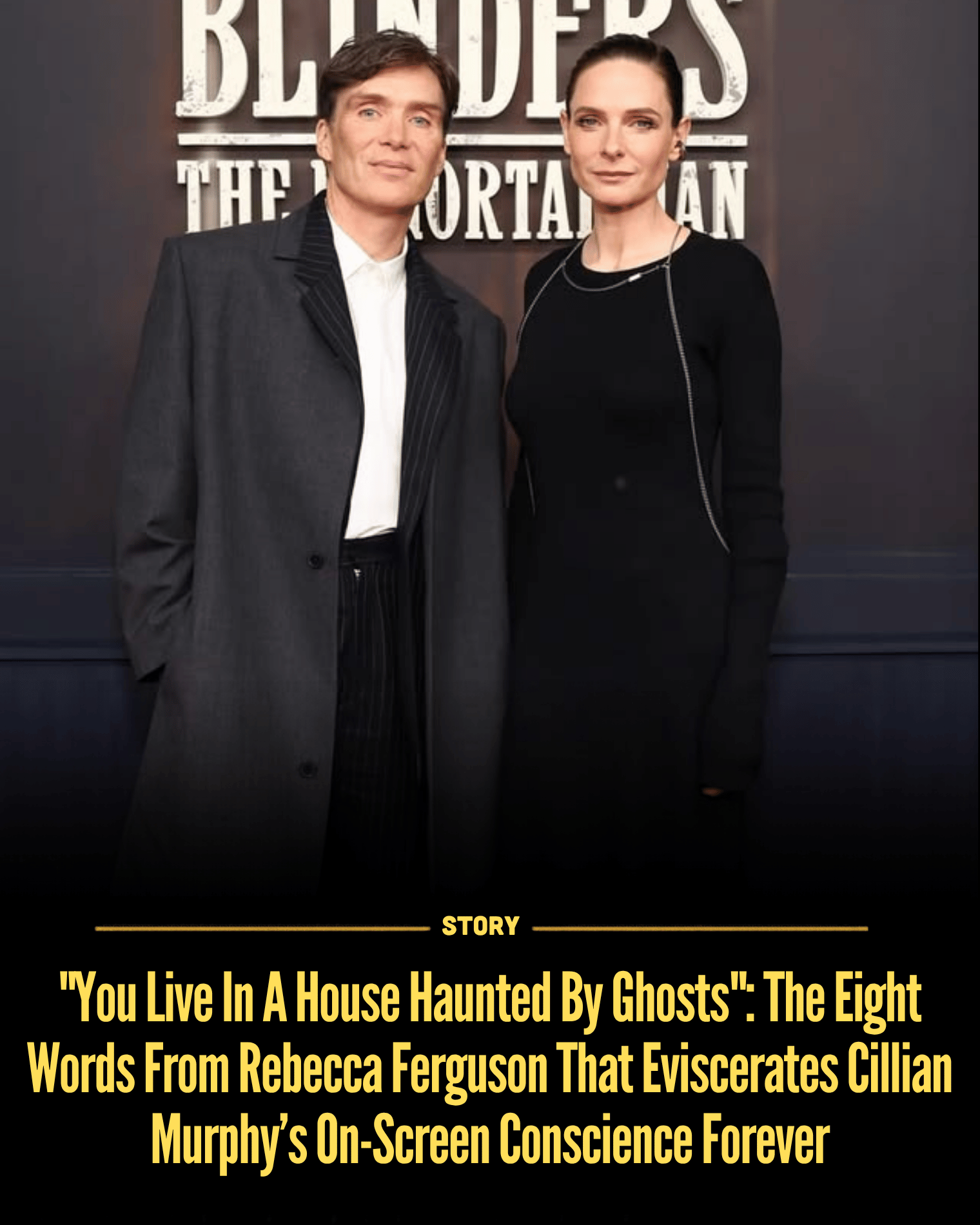 “You Live In A House Haunted By Ghosts”: The Eight Words From Rebecca Ferguson That Eviscerates Cillian Murphy’s On-Screen Conscience Forever