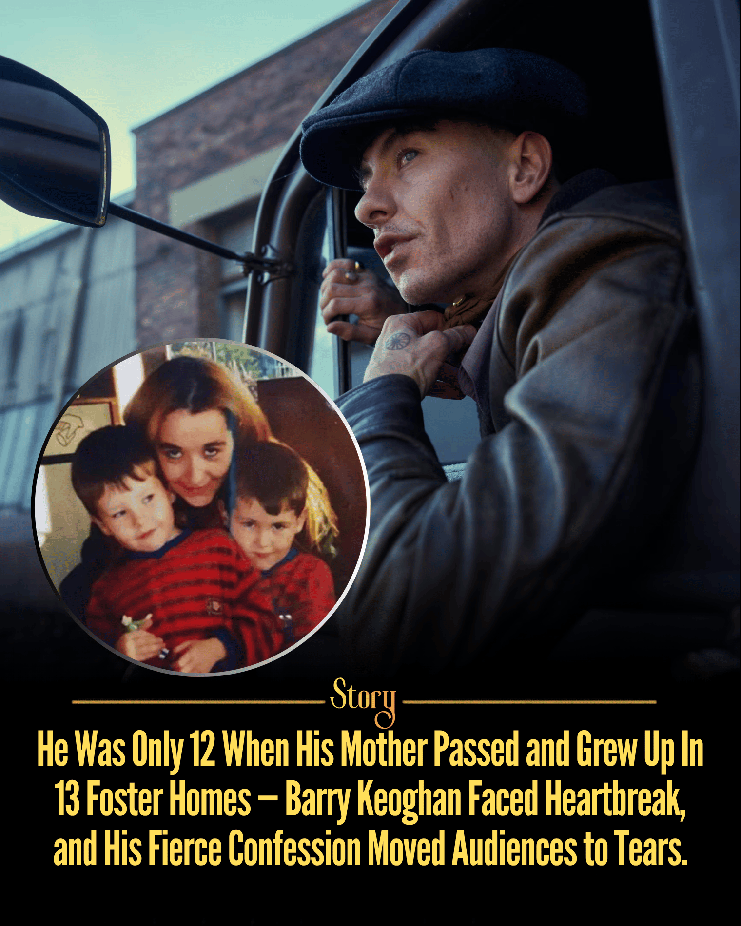 He Was Only 12 When His Mother Passed and Grew Up In 13 Foster Homes — Barry Keoghan Faced Heartbreak, and His Fierce Confession Moved Audiences to Tears.