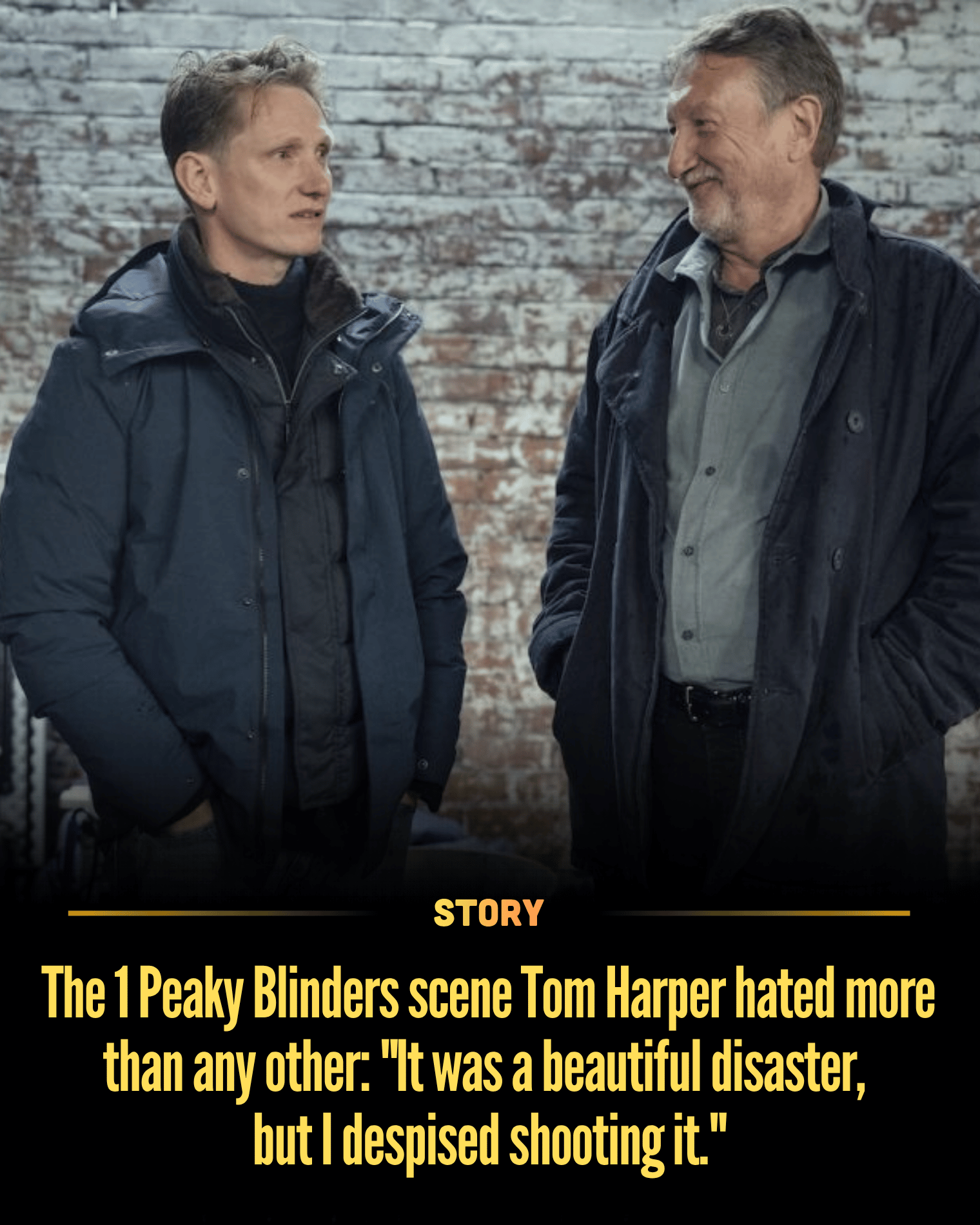 The 1 Peaky Blinders scene Tom Harper hated more than any other: “It was a beautiful disaster, but I despised shooting it.”