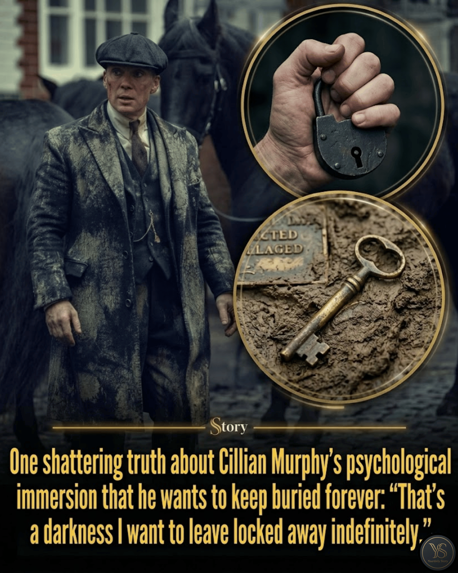 One shattering truth about Cillian Murphy’s psychological immersion that he wants to keep buried forever: “That’s a darkness I want to leave locked away indefinitely.”