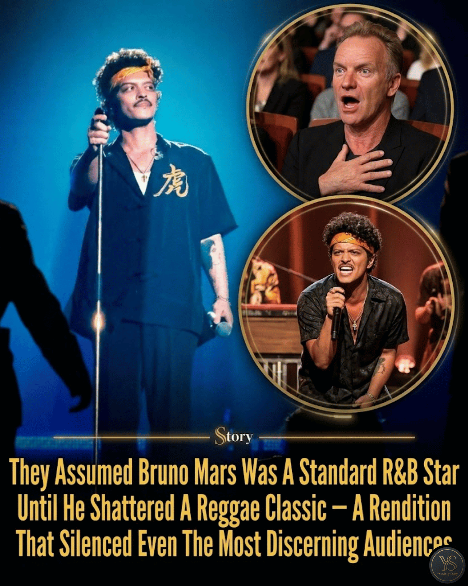 They Assumed Bruno Mars Was A Standard R&B Star Until He Shattered A Reggae Classic — A Rendition That Silenced Even The Most Discerning Audiences