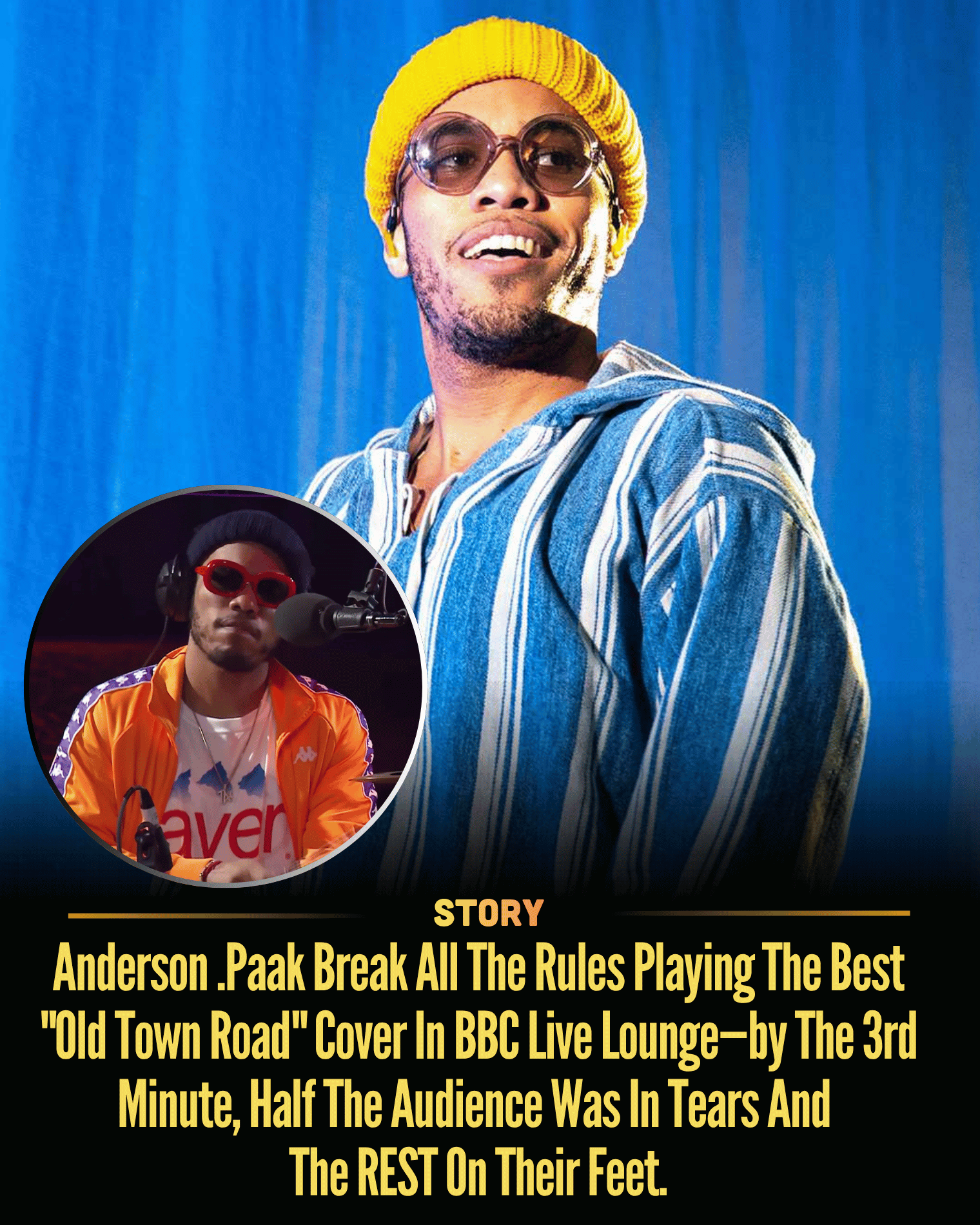 Anderson .Paak Break All The Rules Playing The Best “Old Town Road” Cover In BBC Live Lounge—by The 3rd Minute, Half The Audience Was In Tears And The REST On Their Feet.