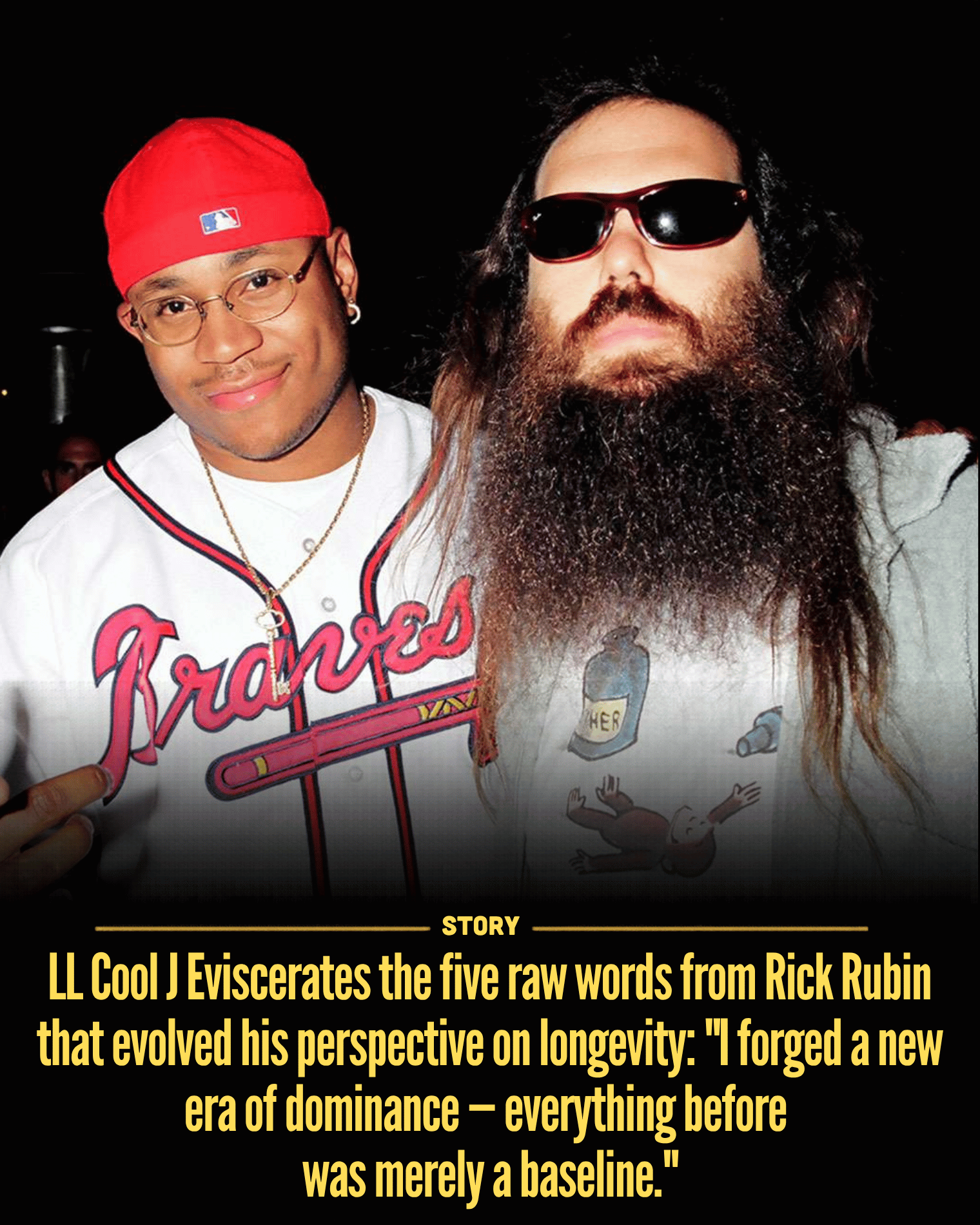 LL Cool J Eviscerates the five raw words from Rick Rubin that evolved his perspective on longevity: “I forged a new era of dominance — everything before was merely a baseline.”