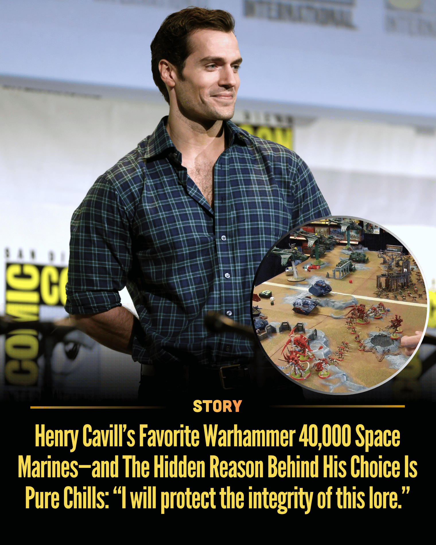 Henry Cavill’s Favorite Warhammer 40,000 Space Marines—and The Hidden Reason Behind His Choice Is Pure Chills: “I will protect the integrity of this lore.”