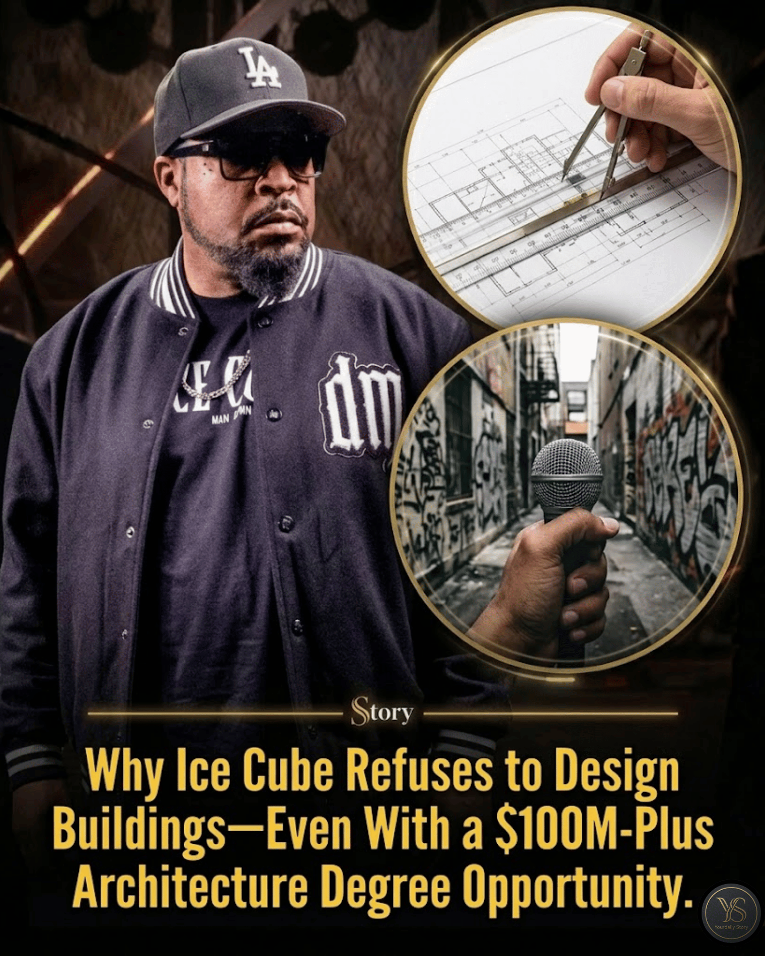 Why Ice Cube Refuses to Design Buildings—Even With a $100M-Plus Architecture Degree Opportunity.