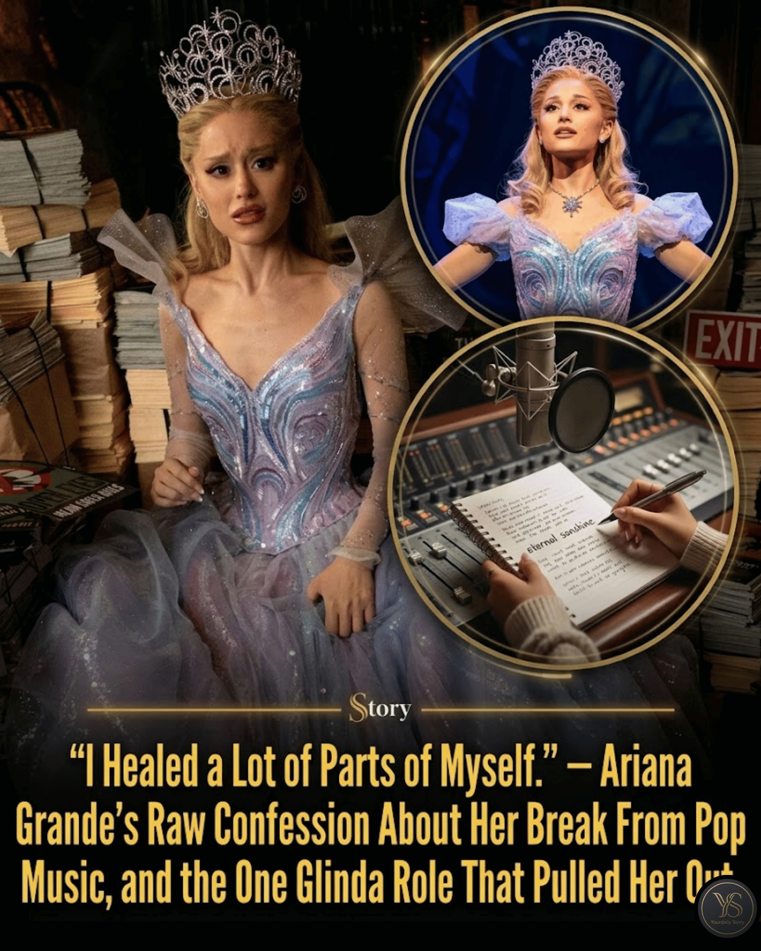 “I Healed a Lot of Parts of Myself.” — Ariana Grande’s Raw Confession About Her Break From Pop Music, and the One Glinda Role That Pulled Her Out.