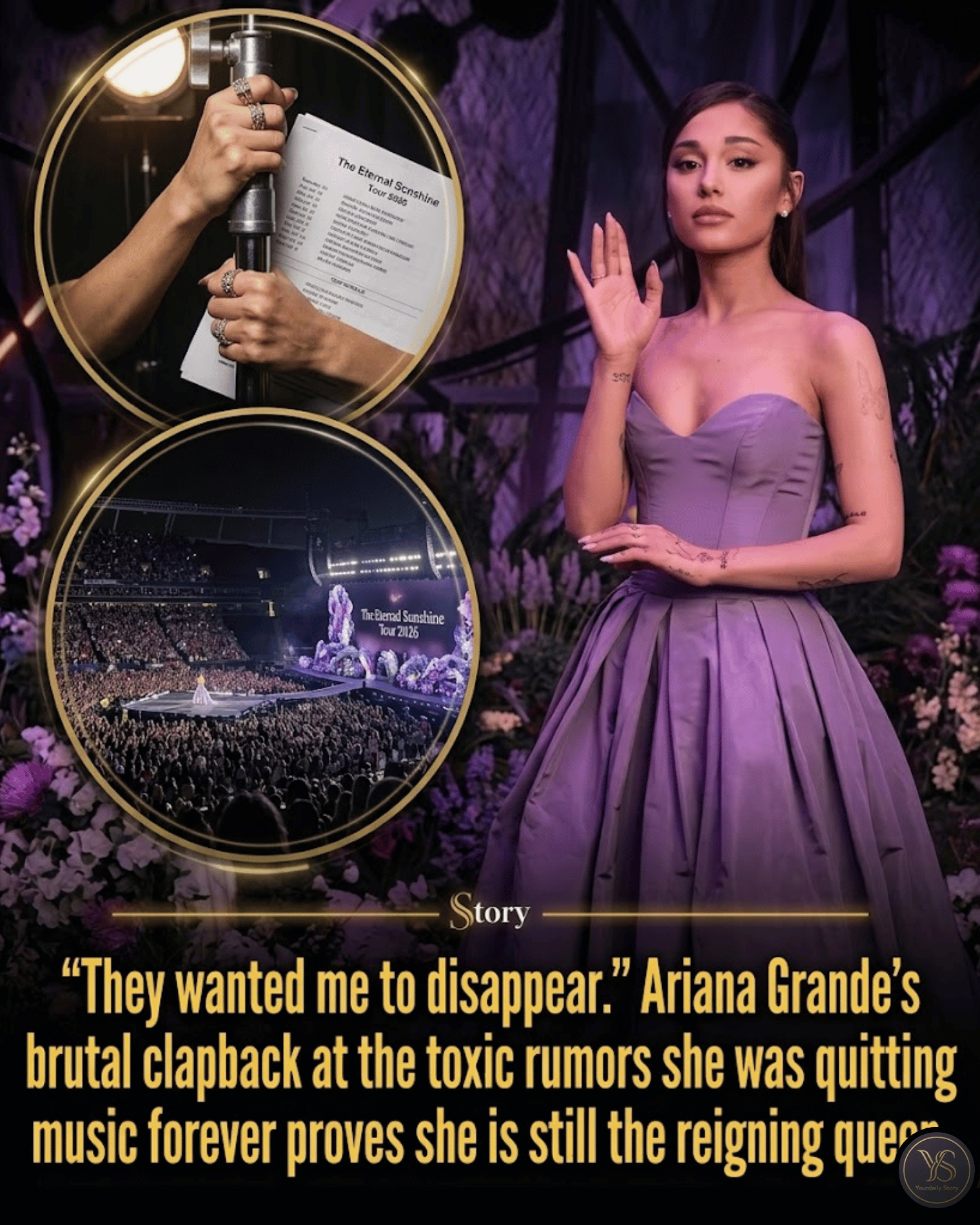 “They wanted me to disappear.” Ariana Grande’s brutal clapback at the toxic rumors she was quitting music forever proves she is still the reigning queen.