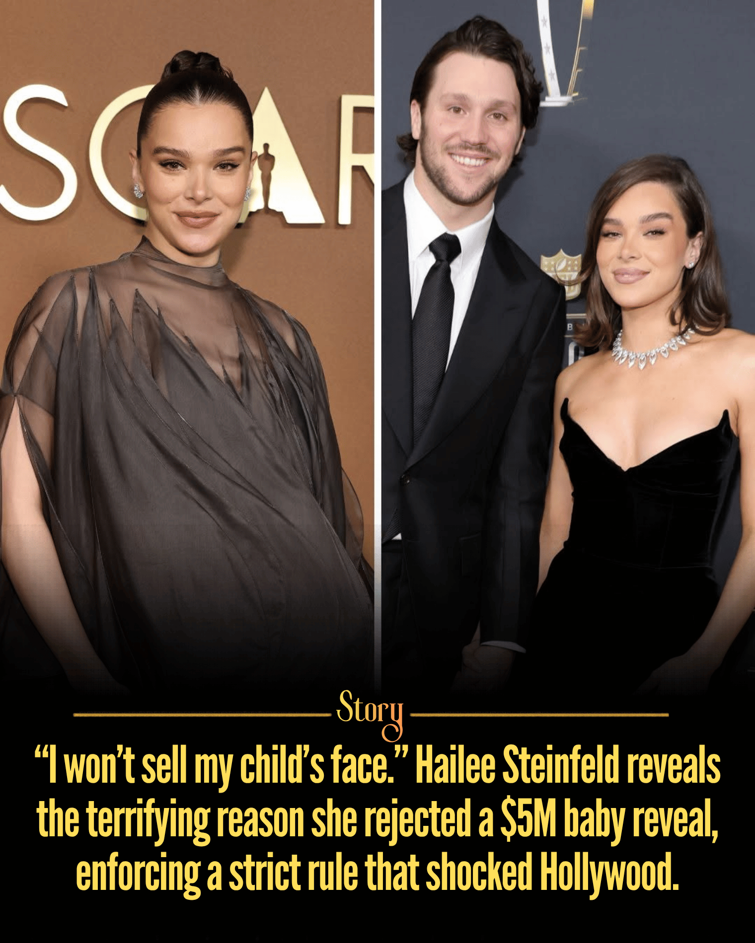 “I won’t sell my child’s face.” Hailee Steinfeld reveals the terrifying reason she rejected a $5M baby reveal, enforcing a strict rule that shocked Hollywood.