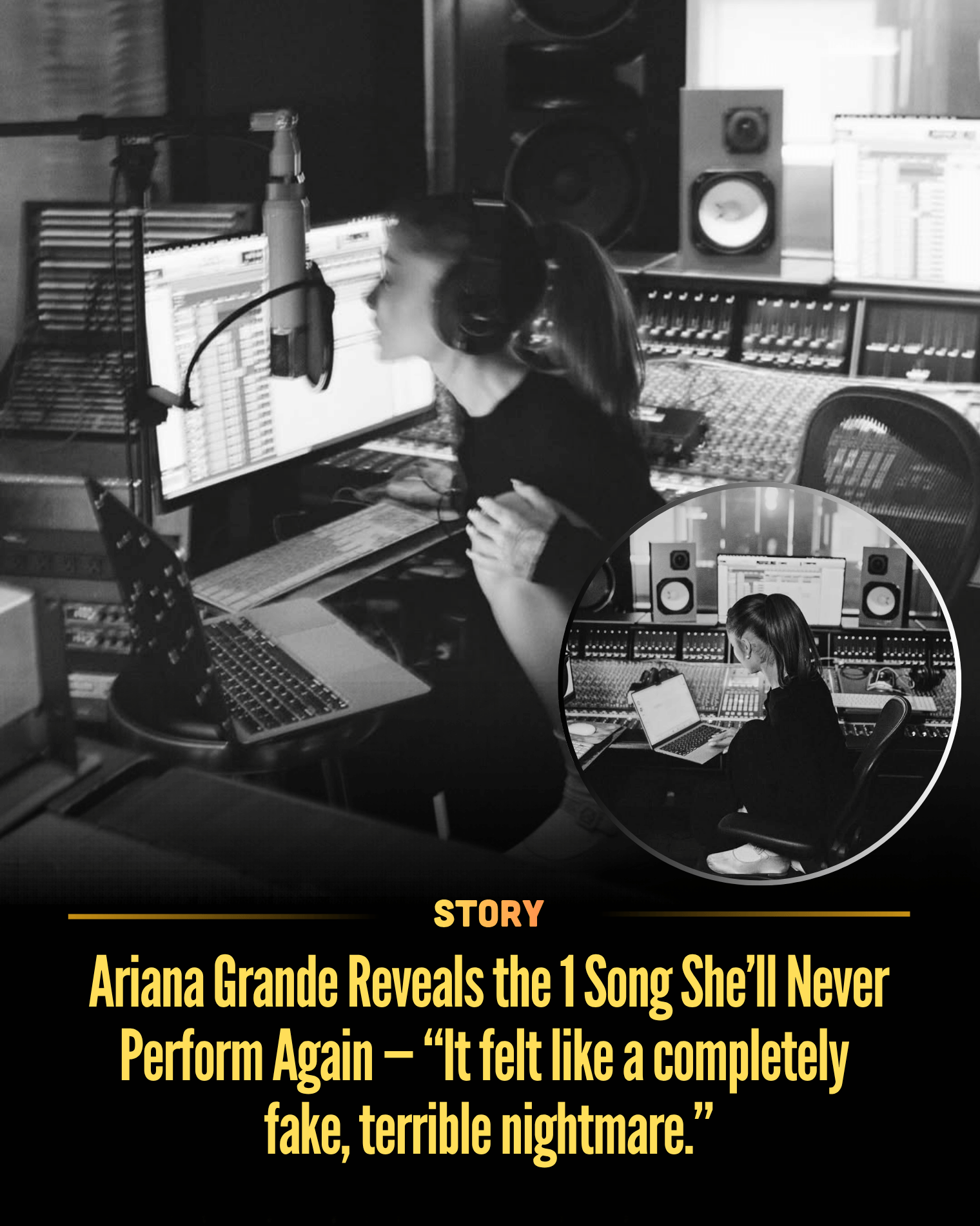 Ariana Grande Reveals the 1 Song She’ll Never Perform Again — “It felt like a completely fake, terrible nightmare.”