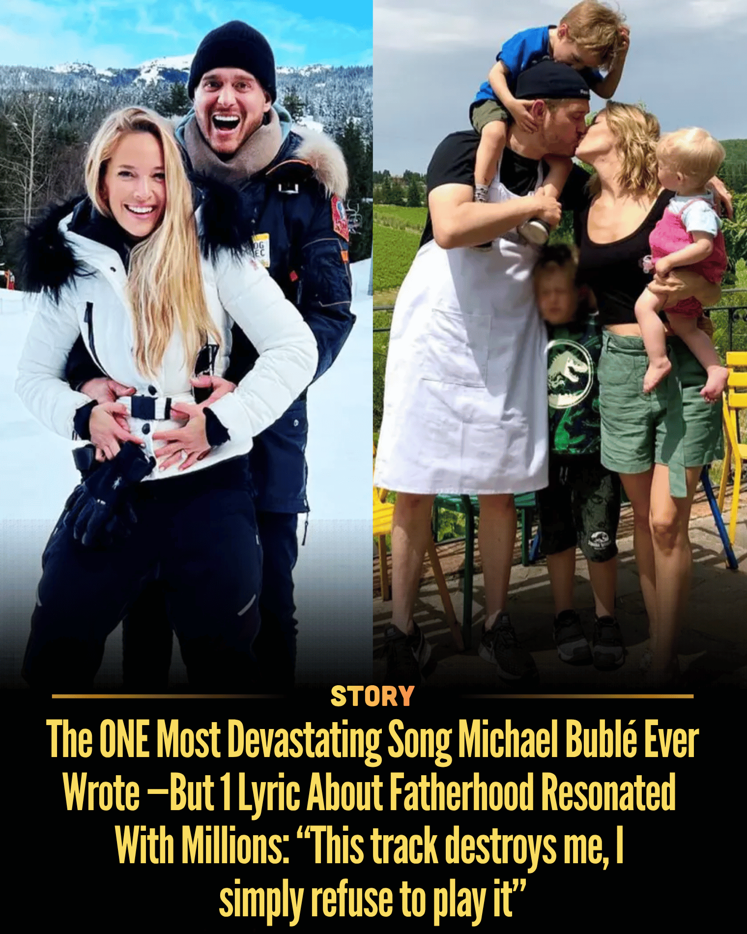The ONE Most Devastating Song Michael Bublé Ever Wrote —But 1 Lyric About Fatherhood Resonated With Millions: “This track destroys me, I simply refuse to play it”