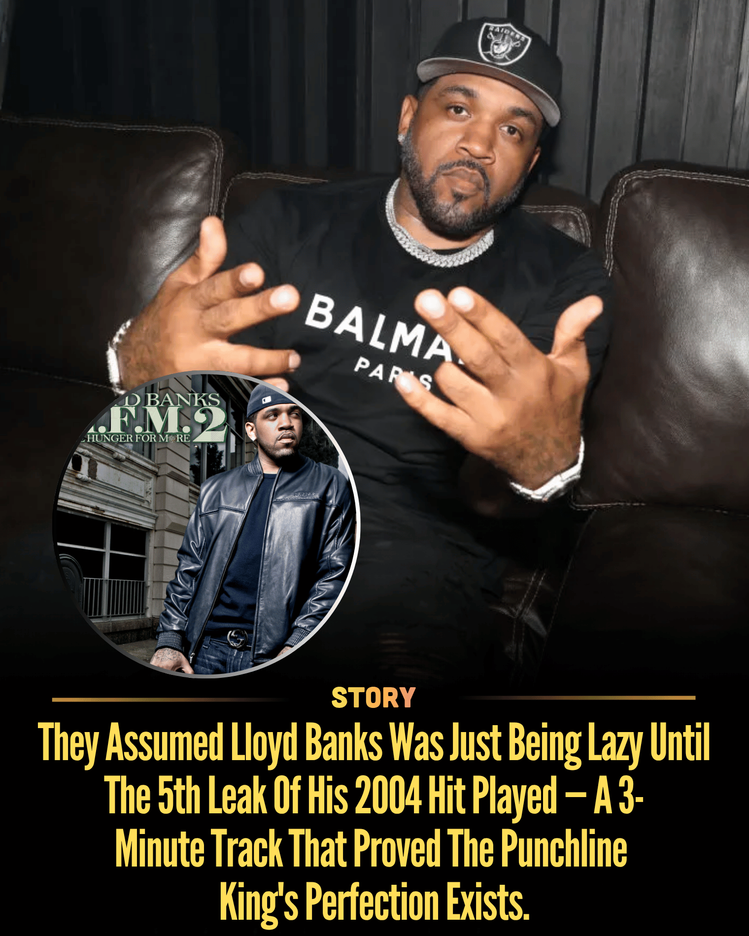 They Assumed Lloyd Banks Was Just Being Lazy Until The 5th Leak Of His 2004 Hit Played — A 3-Minute Track That Proved The Punchline King’s Perfection Exists.