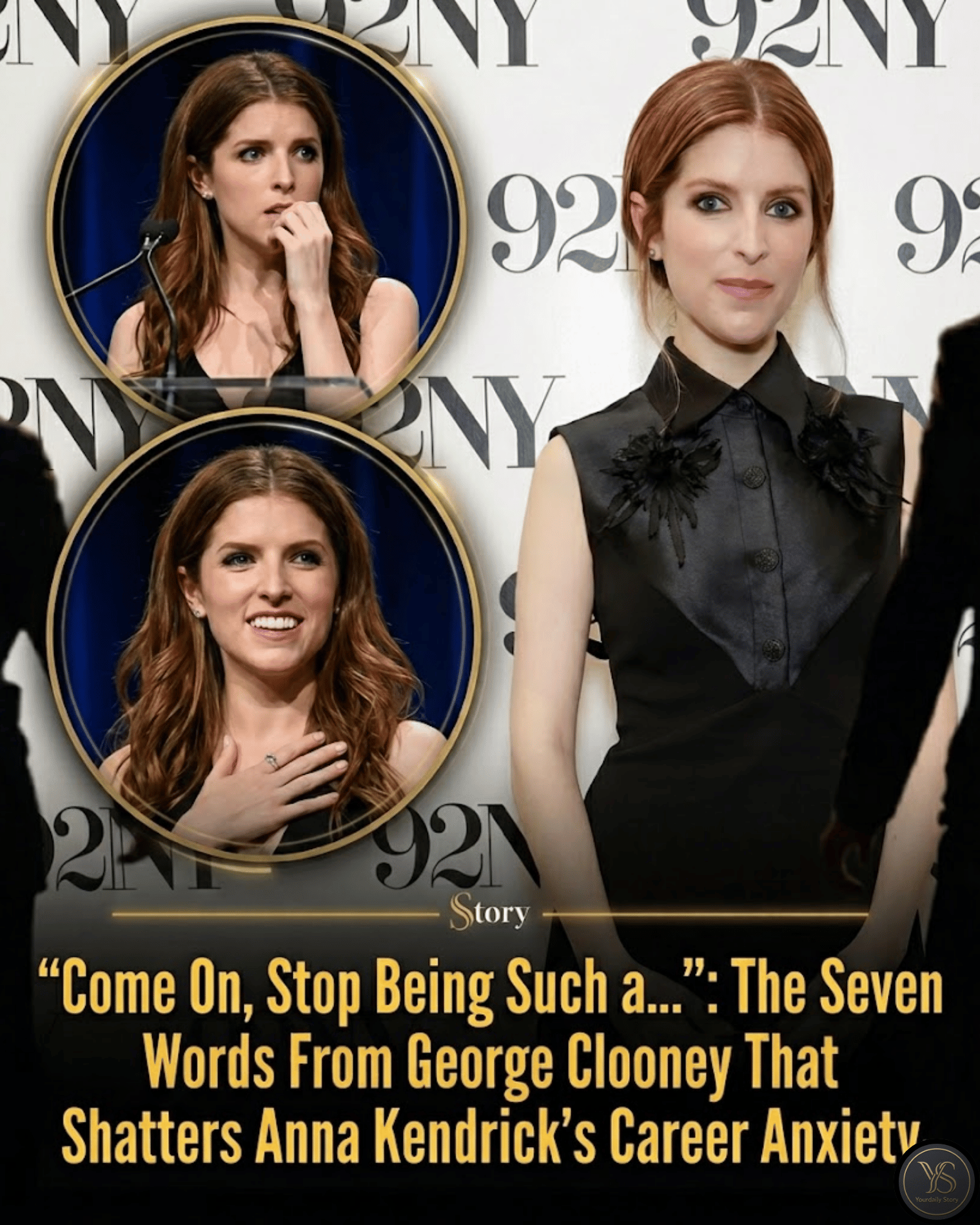 “Come On, Stop Being Such a…”: The Seven Words From George Clooney That Shatters Anna Kendrick’s Career Anxiety