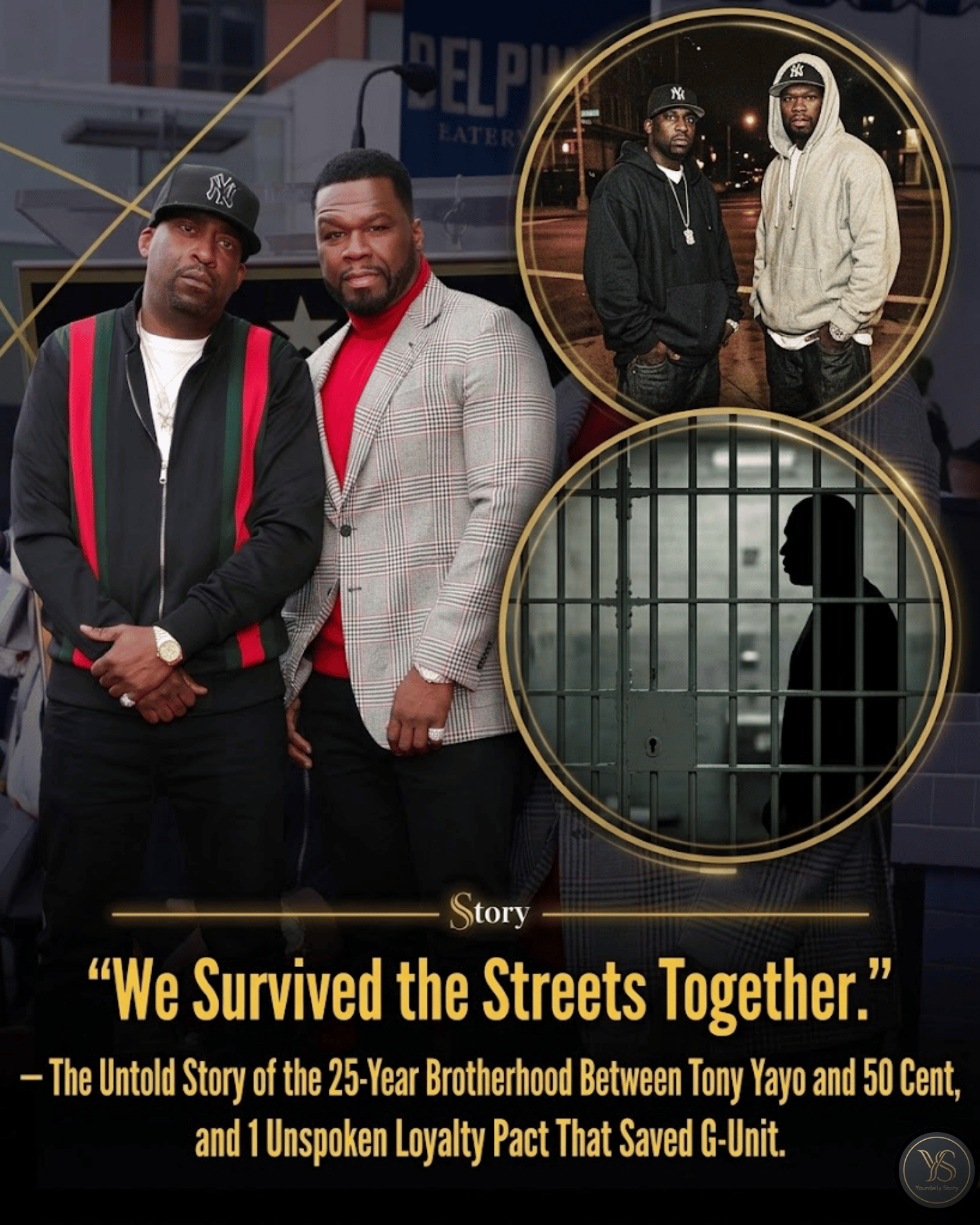 “We Survived the Streets Together.” — The Untold Story of the 25-Year Brotherhood Between Tony Yayo and 50 Cent, and 1 Unspoken Loyalty Pact That Saved G-Unit.