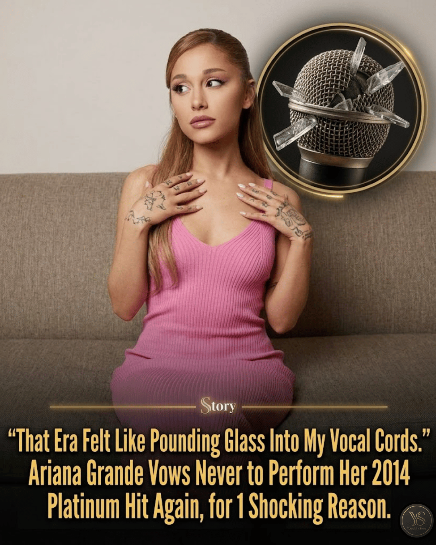 “That Era Felt Like Pounding Glass Into My Vocal Cords.” Ariana Grande Vows Never to Perform Her 2014 Platinum Hit Again, for 1 Shocking Reason.