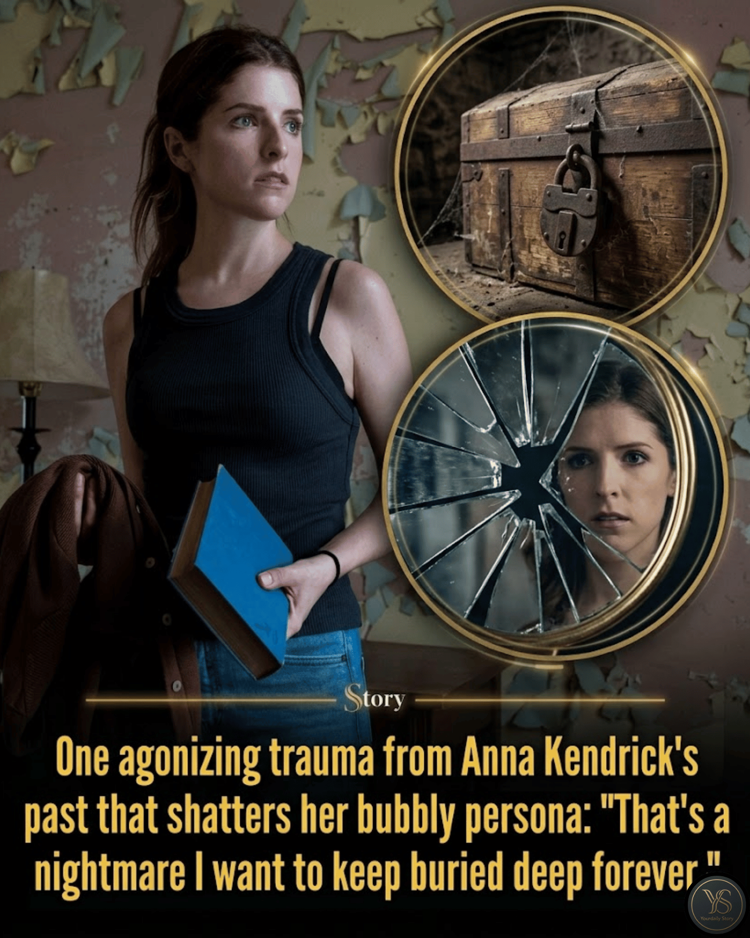 One agonizing trauma from Anna Kendrick’s past that shatters her bubbly persona: “That’s a nightmare I want to keep buried deep forever.”