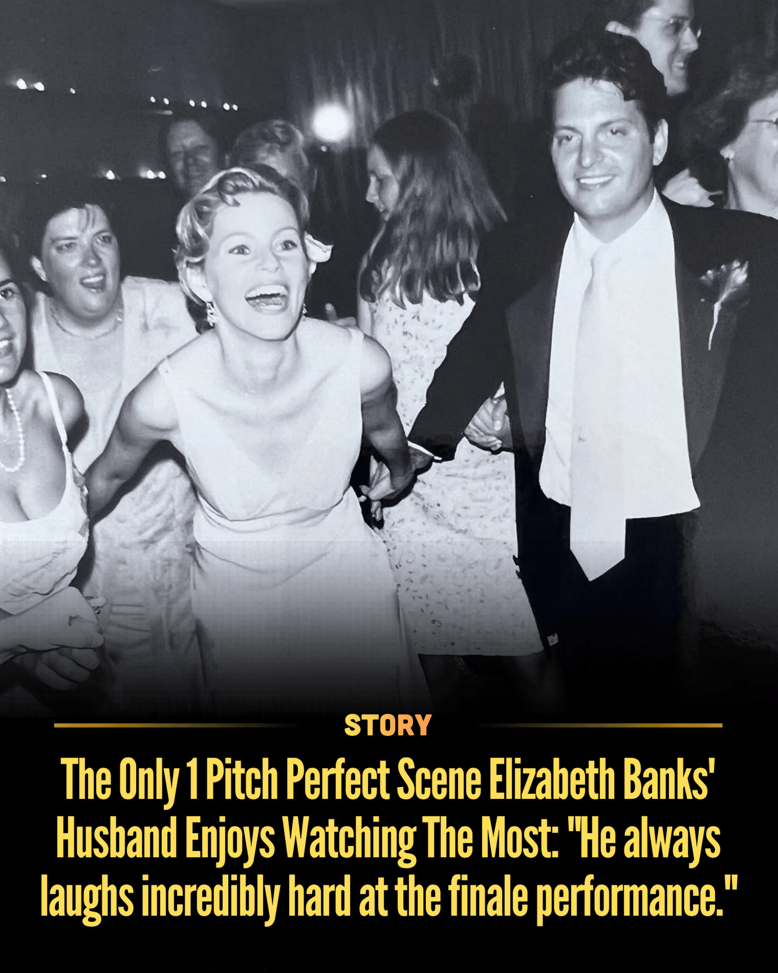 The Only 1 Pitch Perfect Scene Elizabeth Banks’ Husband Enjoys Watching The Most: “He always laughs incredibly hard at the finale performance.”