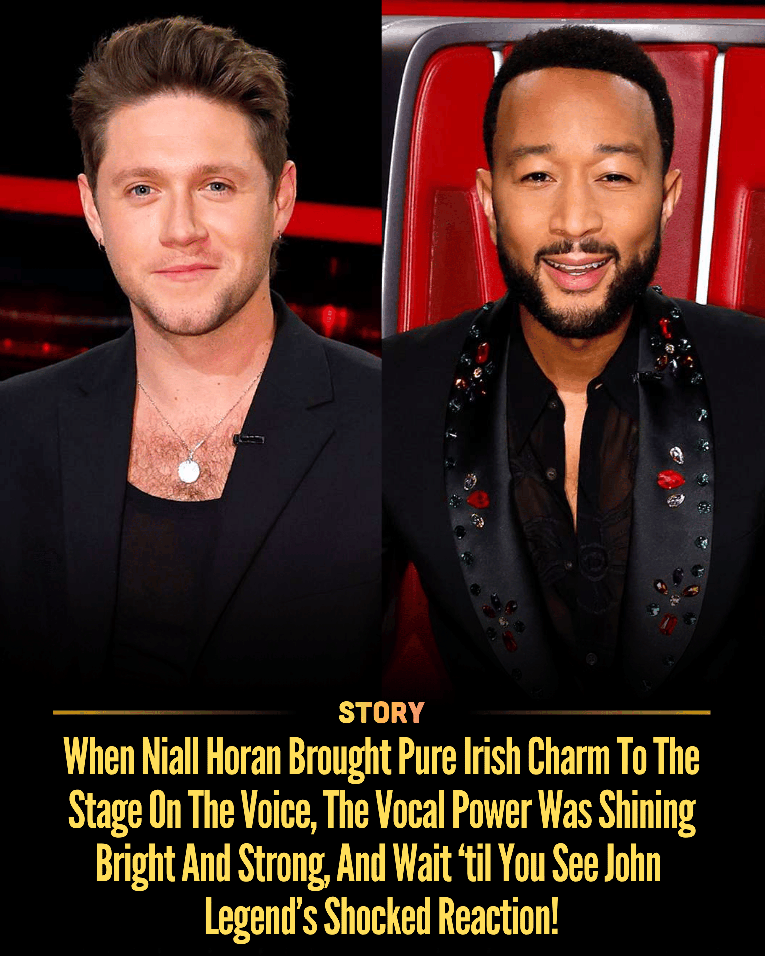 When Niall Horan Brought Pure Irish Charm To The Stage On The Voice, The Vocal Power Was Shining Bright And Strong, And Wait ‘til You See John Legend’s Shocked Reaction!
