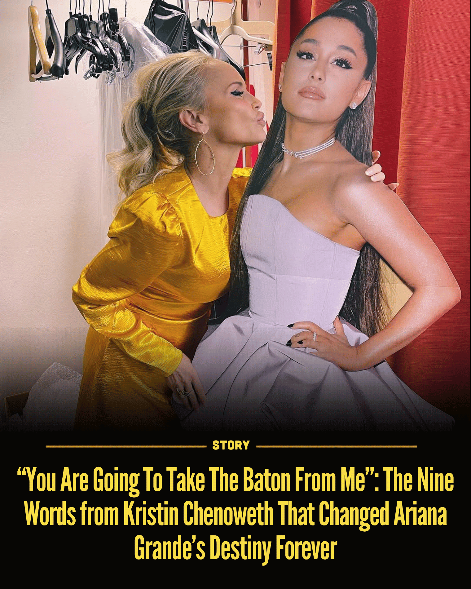 “You Are Going To Take The Baton From Me”: The Nine Words from Kristin Chenoweth That Changed Ariana Grande’s Destiny Forever