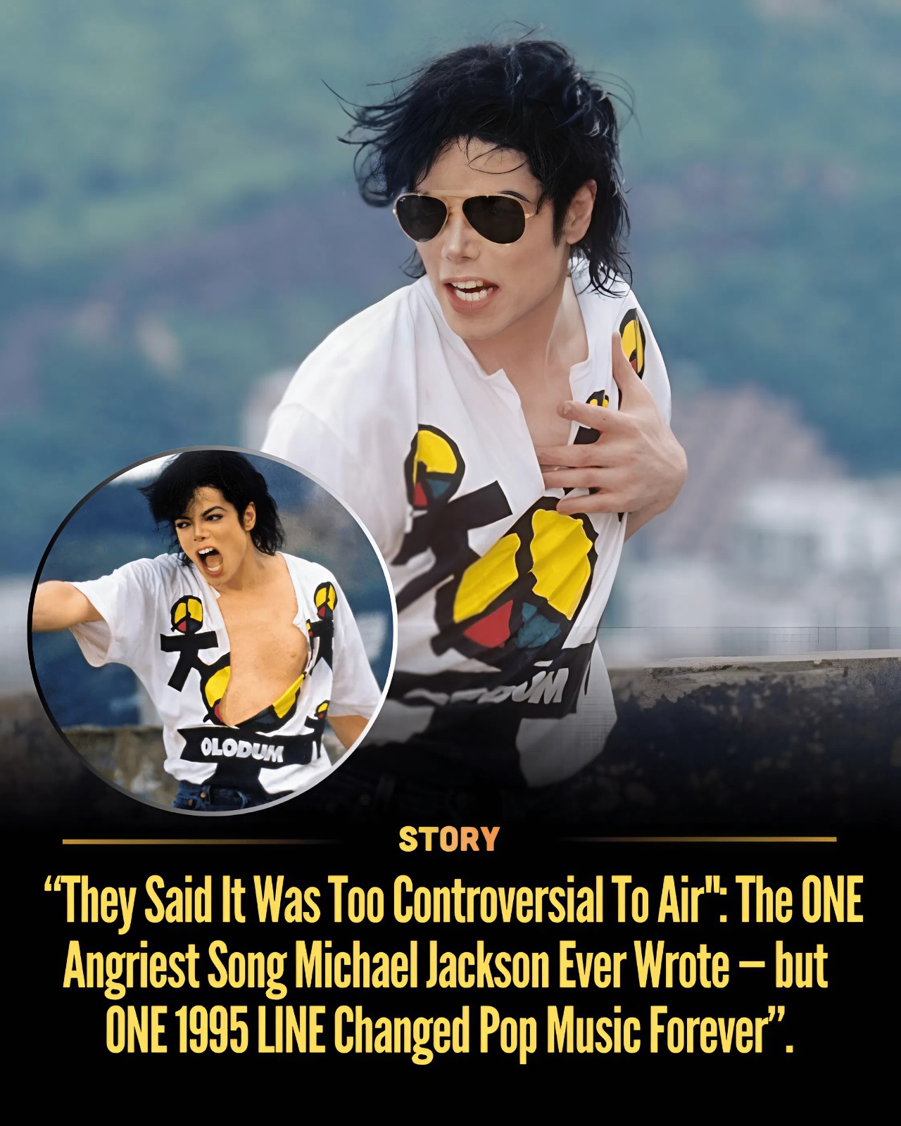 “They Said It Was Too Controversial To Air”: The ONE Angriest Song Michael Jackson Ever Wrote—but ONE 1995 LINE Changed Pop Music Forever”.