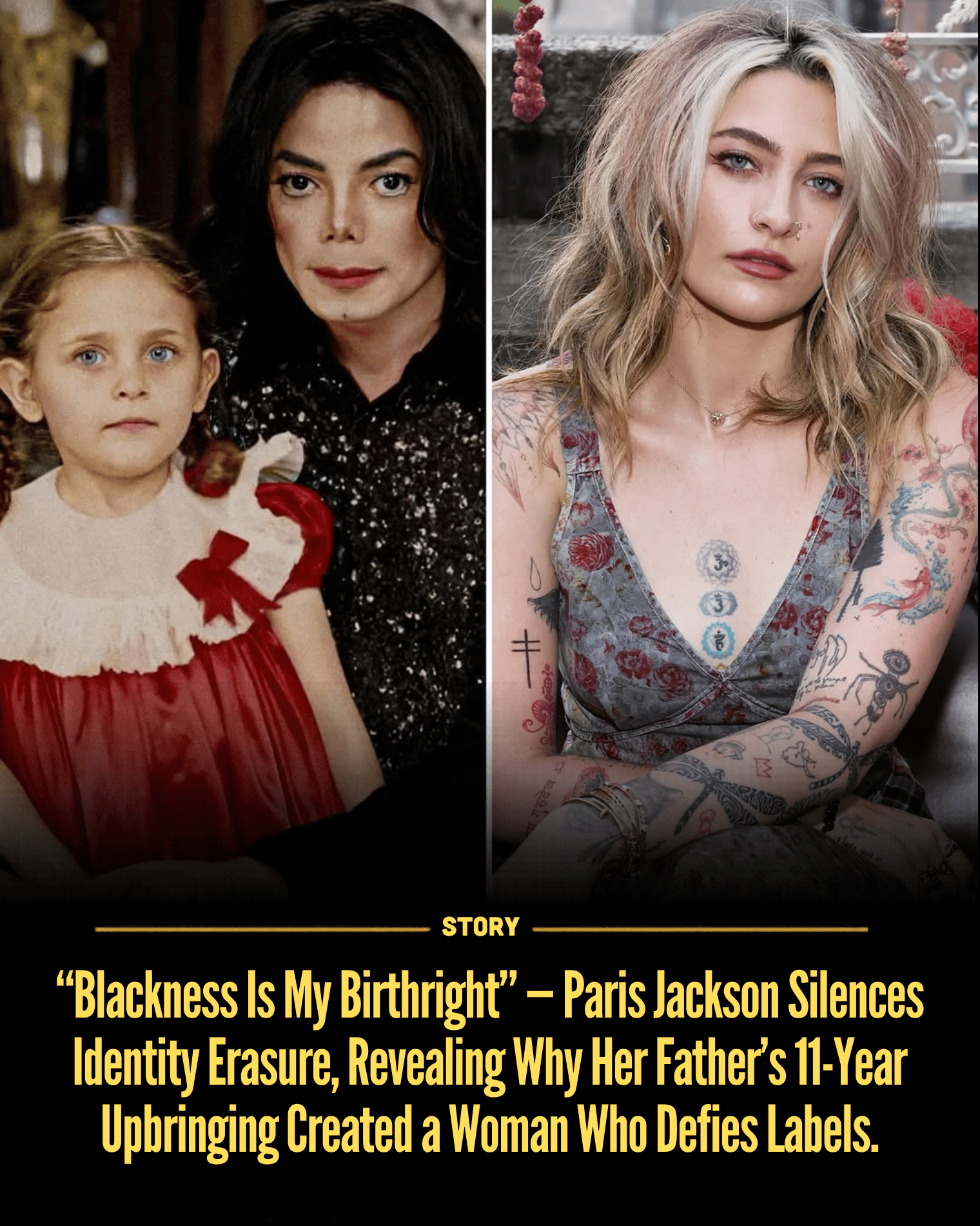 “Blackness Is My Birthright” — Paris Jackson Silences Identity Erasure, Revealing Why Her Father’s 11-Year Upbringing Created a Woman Who Defies Labels.